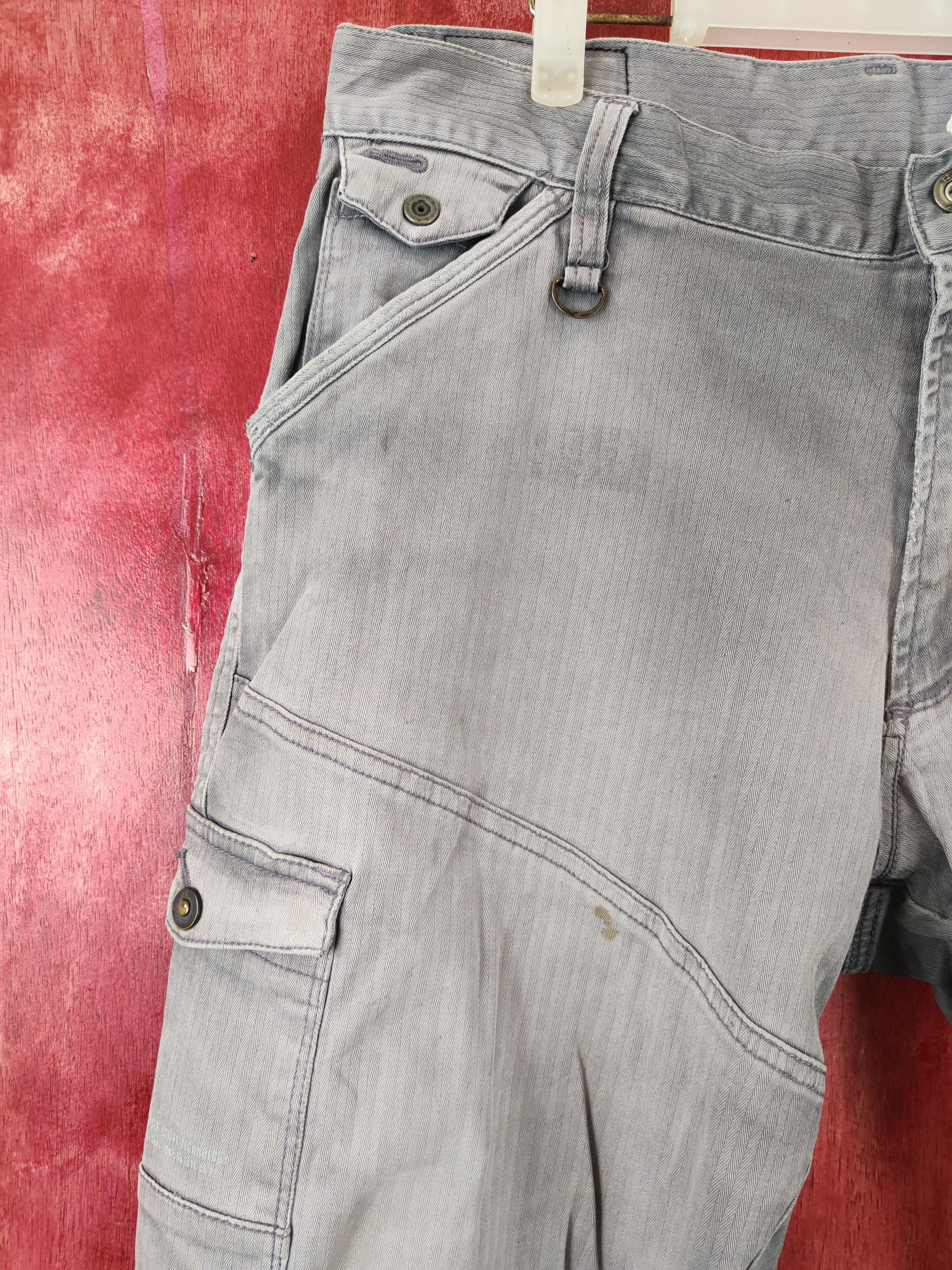 Faded Glory I'z Frontier faded Multi Pocket Tactical Cargo Pants #S443 Size US 36 / EU 52 - 4 Thumbnail