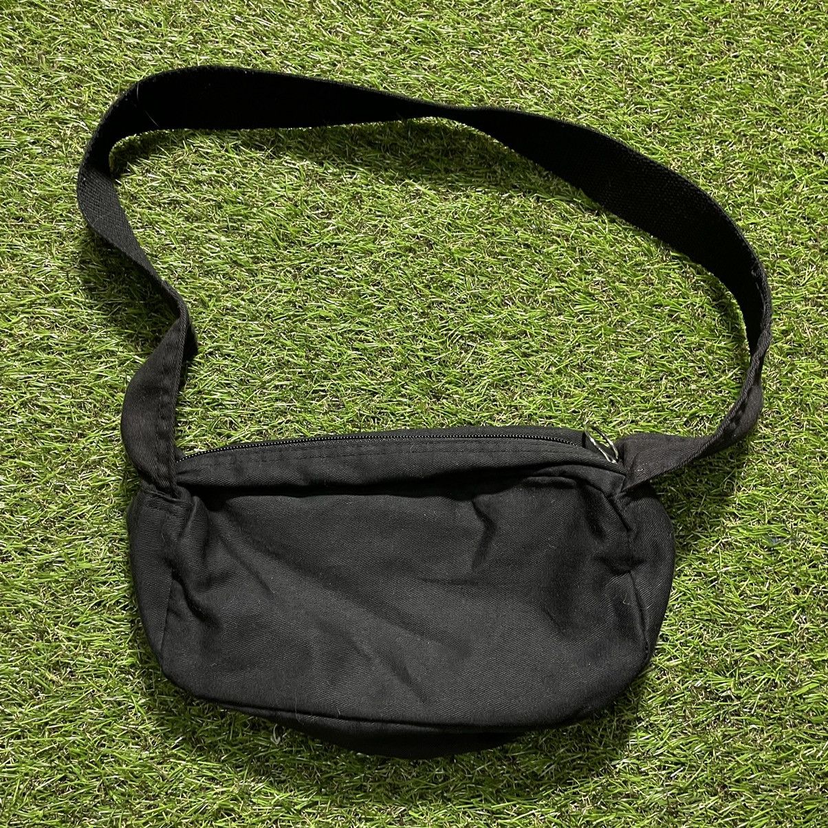 Vintage Vintage Y2K Black Nylon Crossbody Bag Multiple Pockets OS Size ONE SIZE - 6 Thumbnail