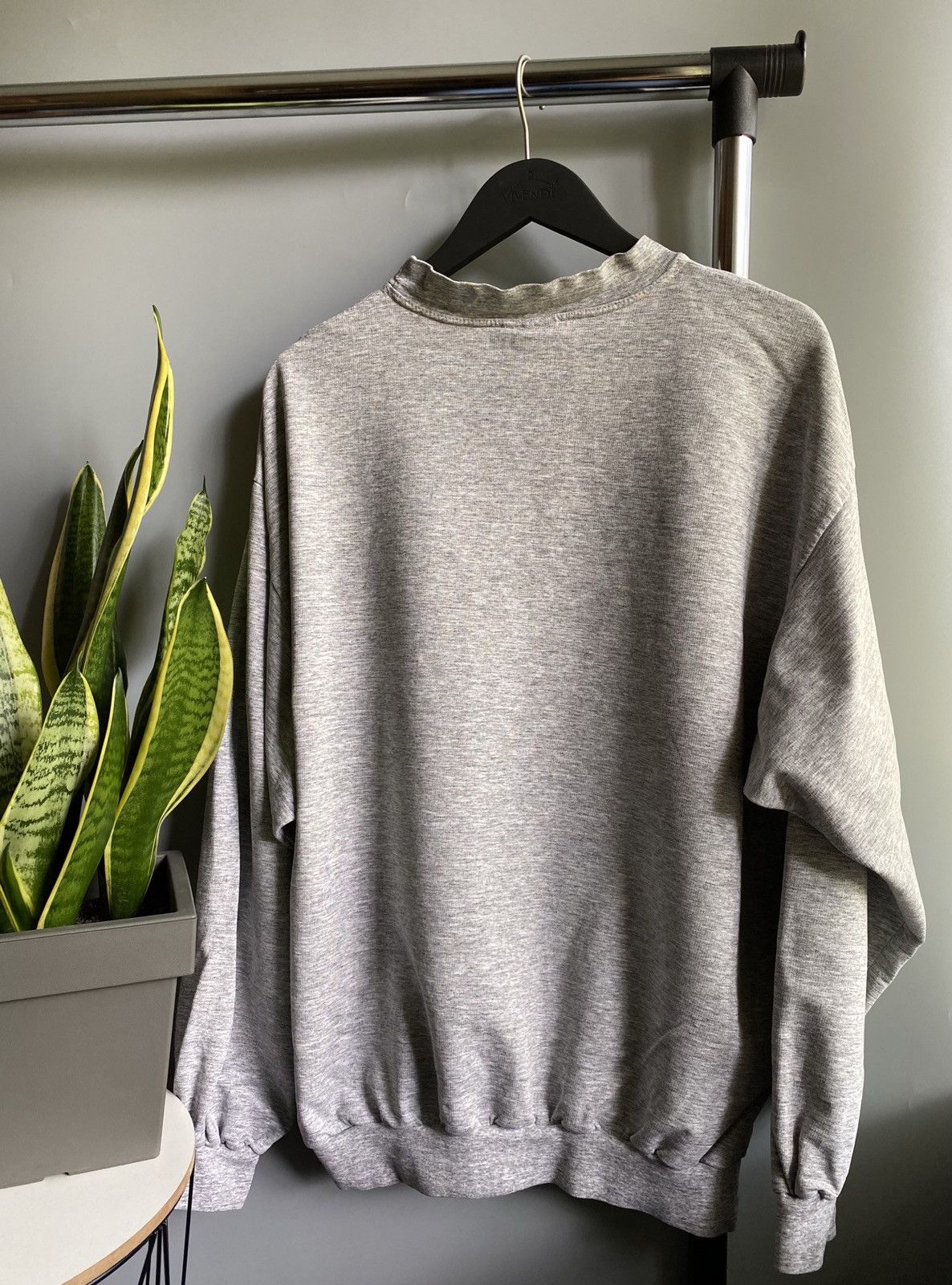 Reebok × Vintage Vintage 90s Reebok Basketball Sweatshirt Men’s Grey Oversize Size US XL / EU 56 / 4 - 12 Thumbnail