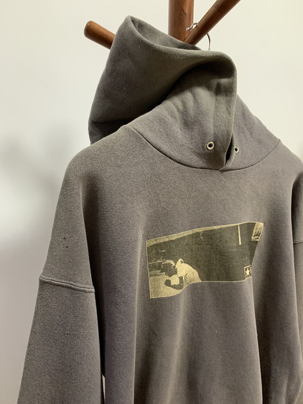 Japanese Brand × Vintage Vintage Regime Hoodie Distressed Size US L / EU 52-54 / 3 - 4 Thumbnail