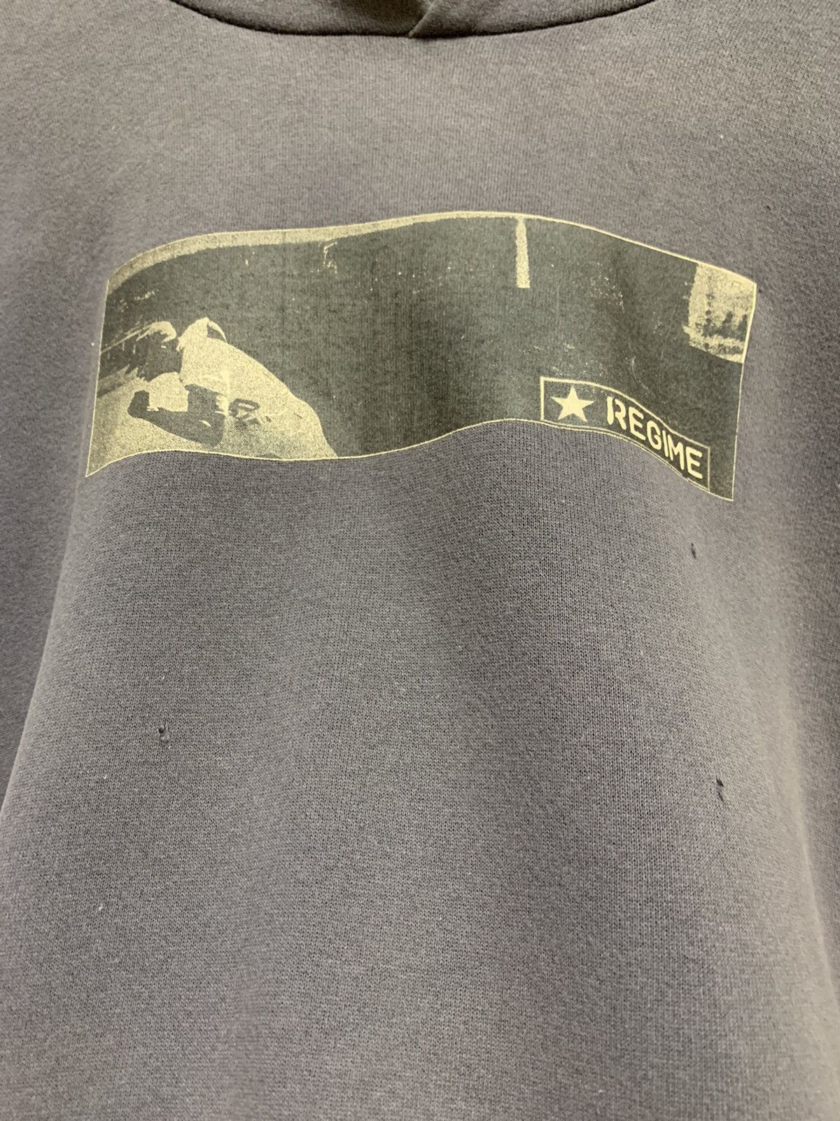 Japanese Brand × Vintage Vintage Regime Hoodie Distressed Size US L / EU 52-54 / 3 - 3 Thumbnail