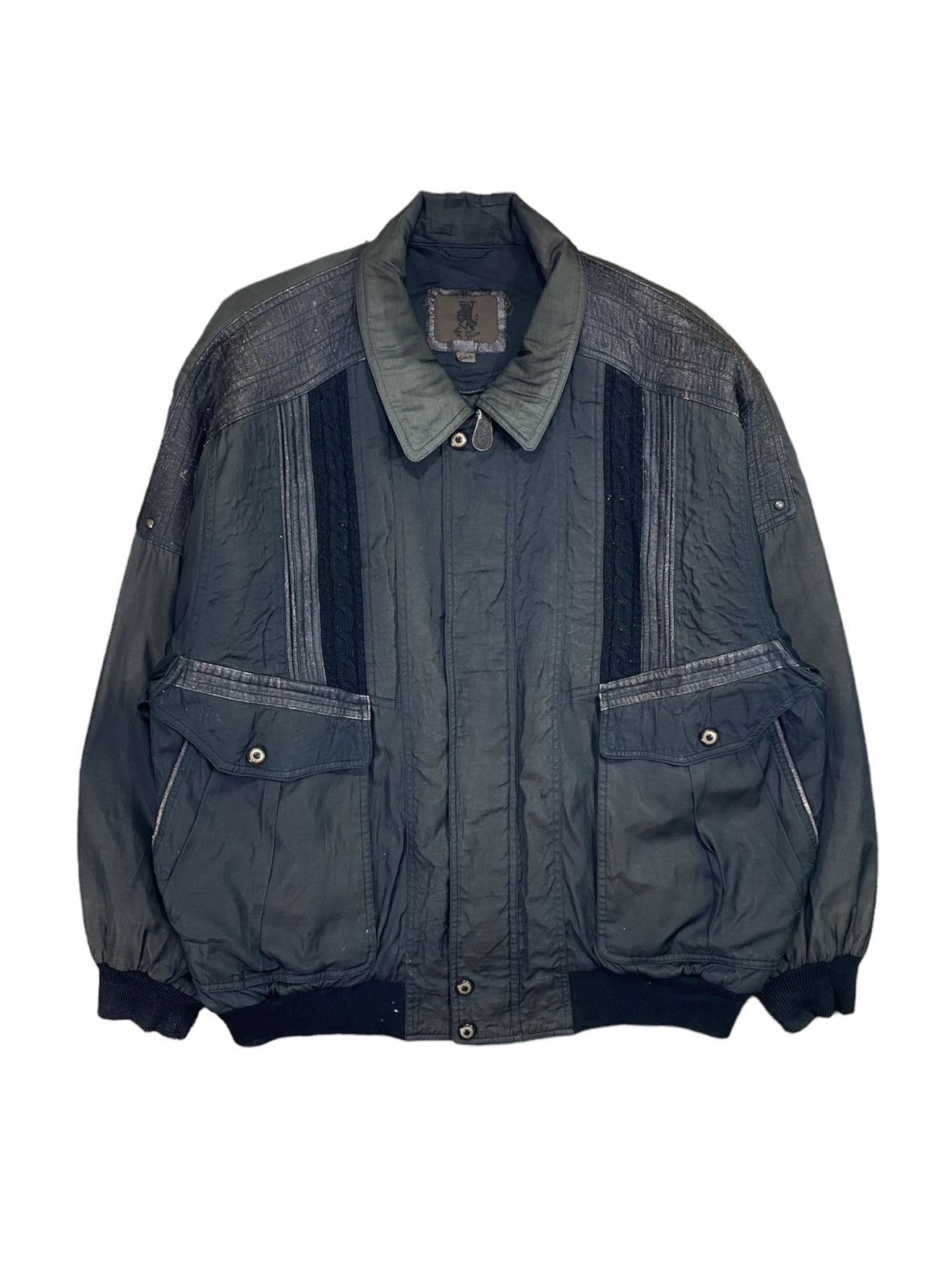 Japanese Brand × Vintage Vintage Ken Valido Japanese Brand Tactical Jacket Outdoor XL Size US XL / EU 56 / 4 - 1 Thumbnail
