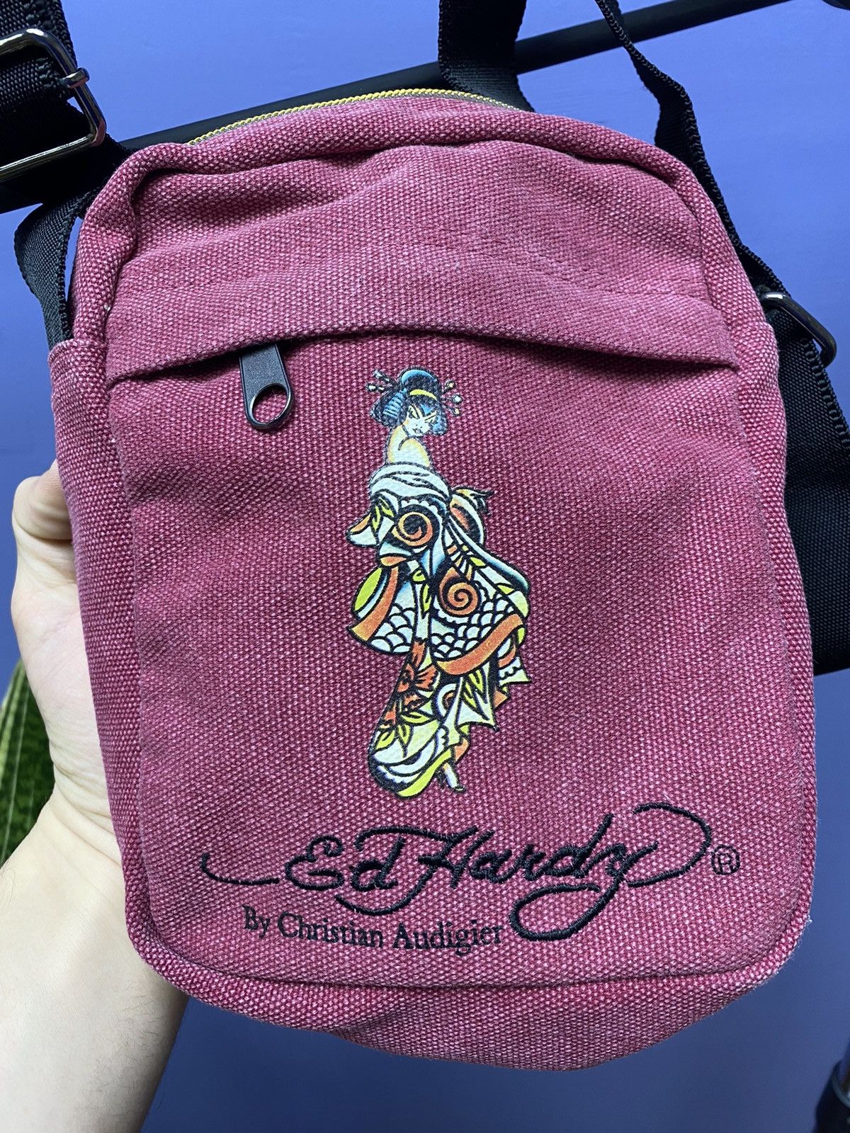 Christian Audigier × Ed Hardy Ed Hardy by Christian Audigier Messenger Bag Size ONE SIZE - 1 Thumbnail