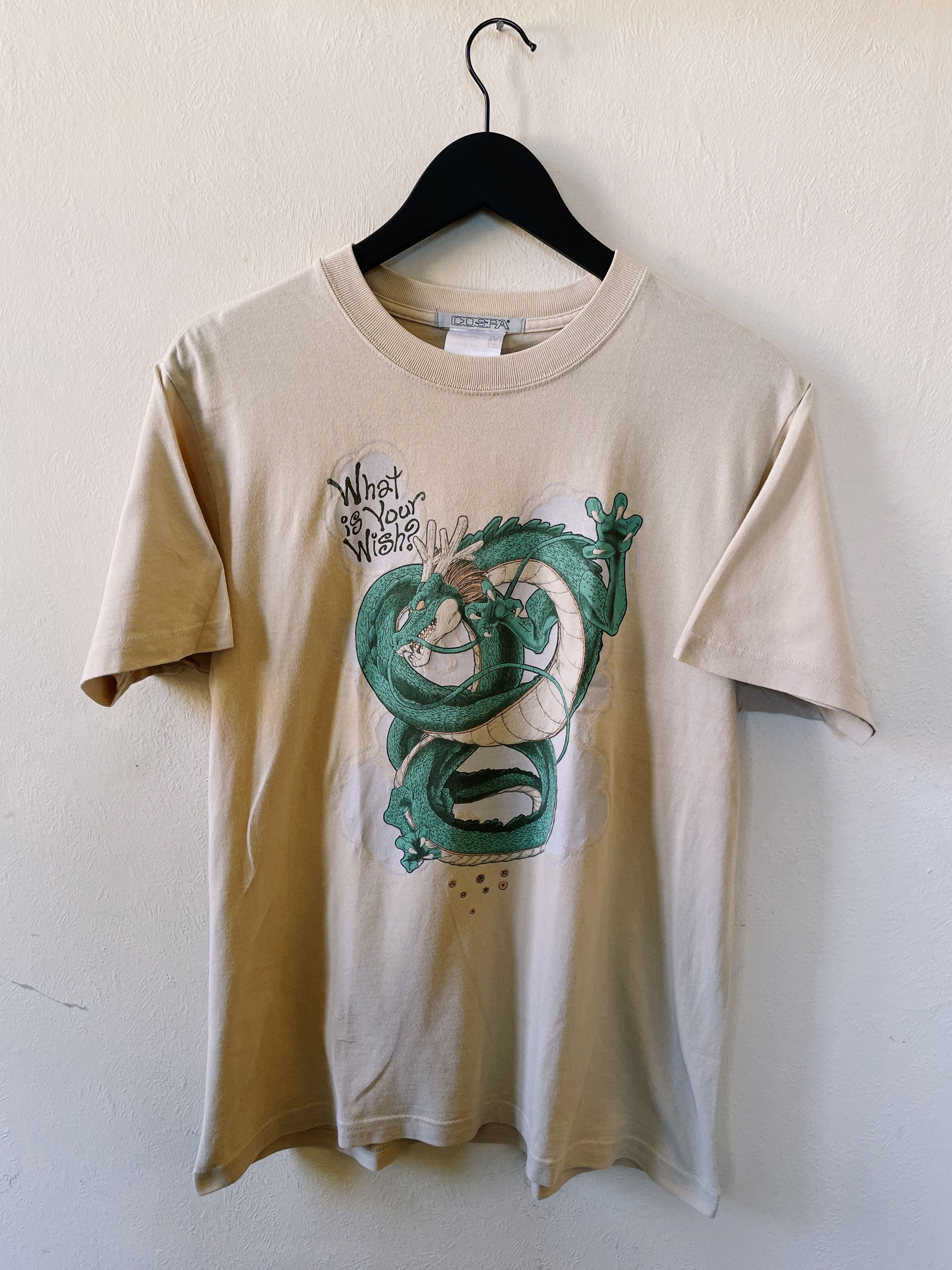 Cartoon Network × Japanese Brand × Vintage Vintage Y2K Dragon Ball Z X COSPA Shenron T-shirt Cream Size US M / EU 48-50 / 2 - 1 Thumbnail