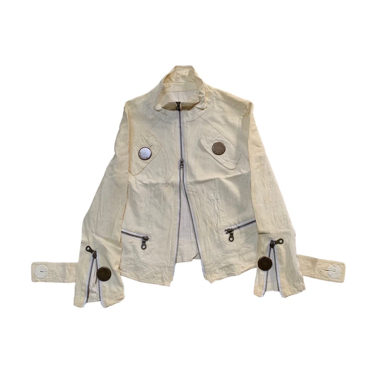 If Six Was Nine ✨Pride Design Japanese Punk Culture Leather Jacket Rare 🔥 Size S / US 4 / IT 40 - 1 Thumbnail
