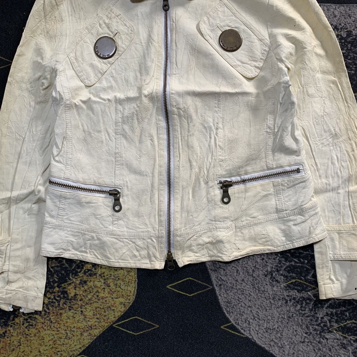 If Six Was Nine ✨Pride Design Japanese Punk Culture Leather Jacket Rare 🔥 Size S / US 4 / IT 40 - 6 Thumbnail