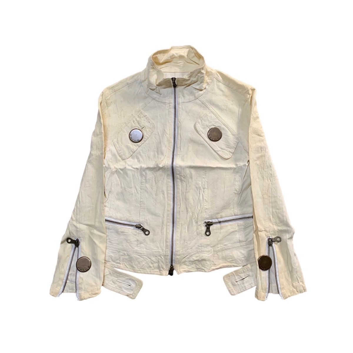 If Six Was Nine ✨Pride Design Japanese Punk Culture Leather Jacket Rare 🔥 Size S / US 4 / IT 40 - 2 Thumbnail