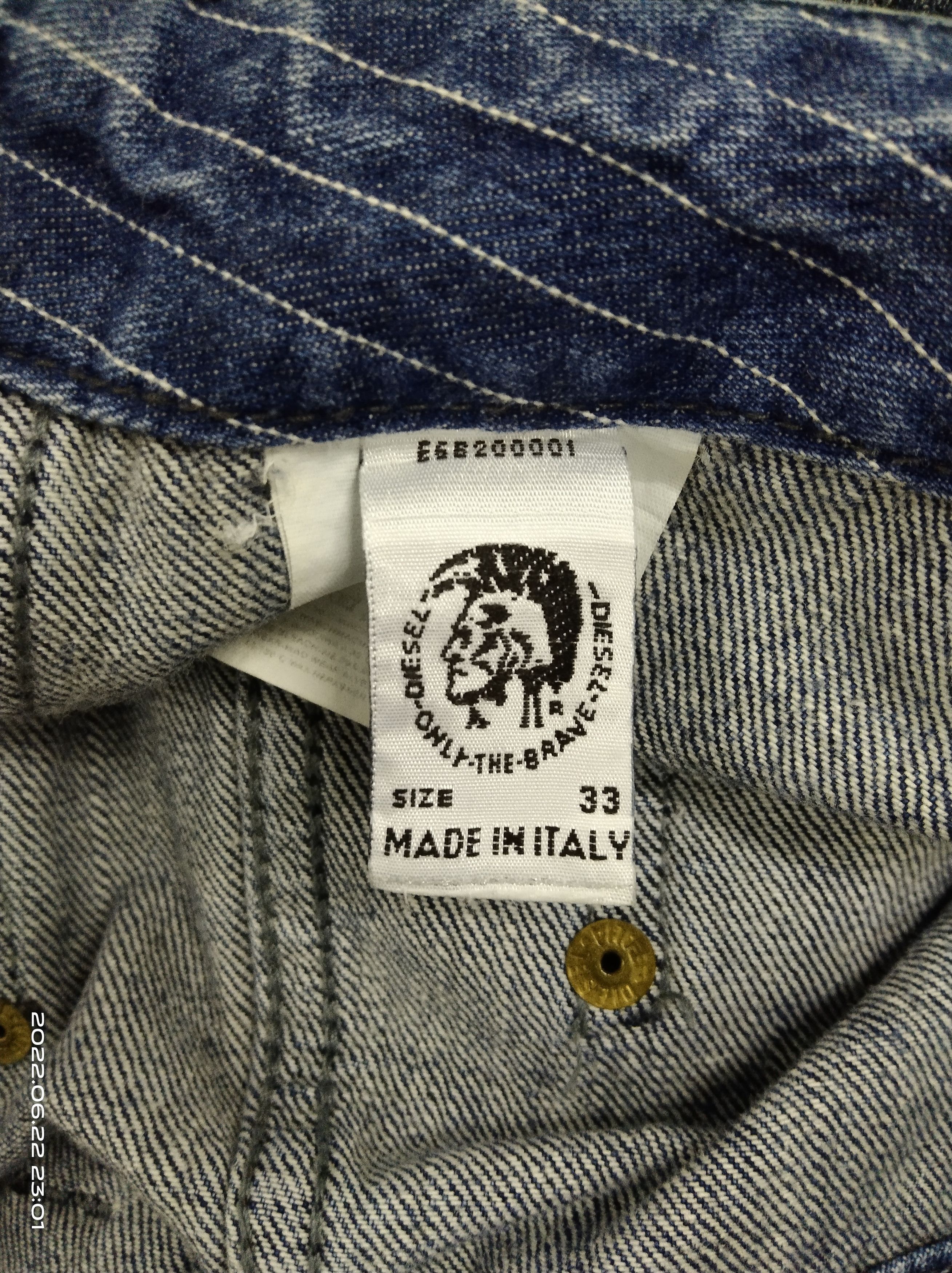Diesel DISTRESSED BUSHPANTS DIESEL MADE IN ITALY Size US 34 / EU 50 - 7 Thumbnail