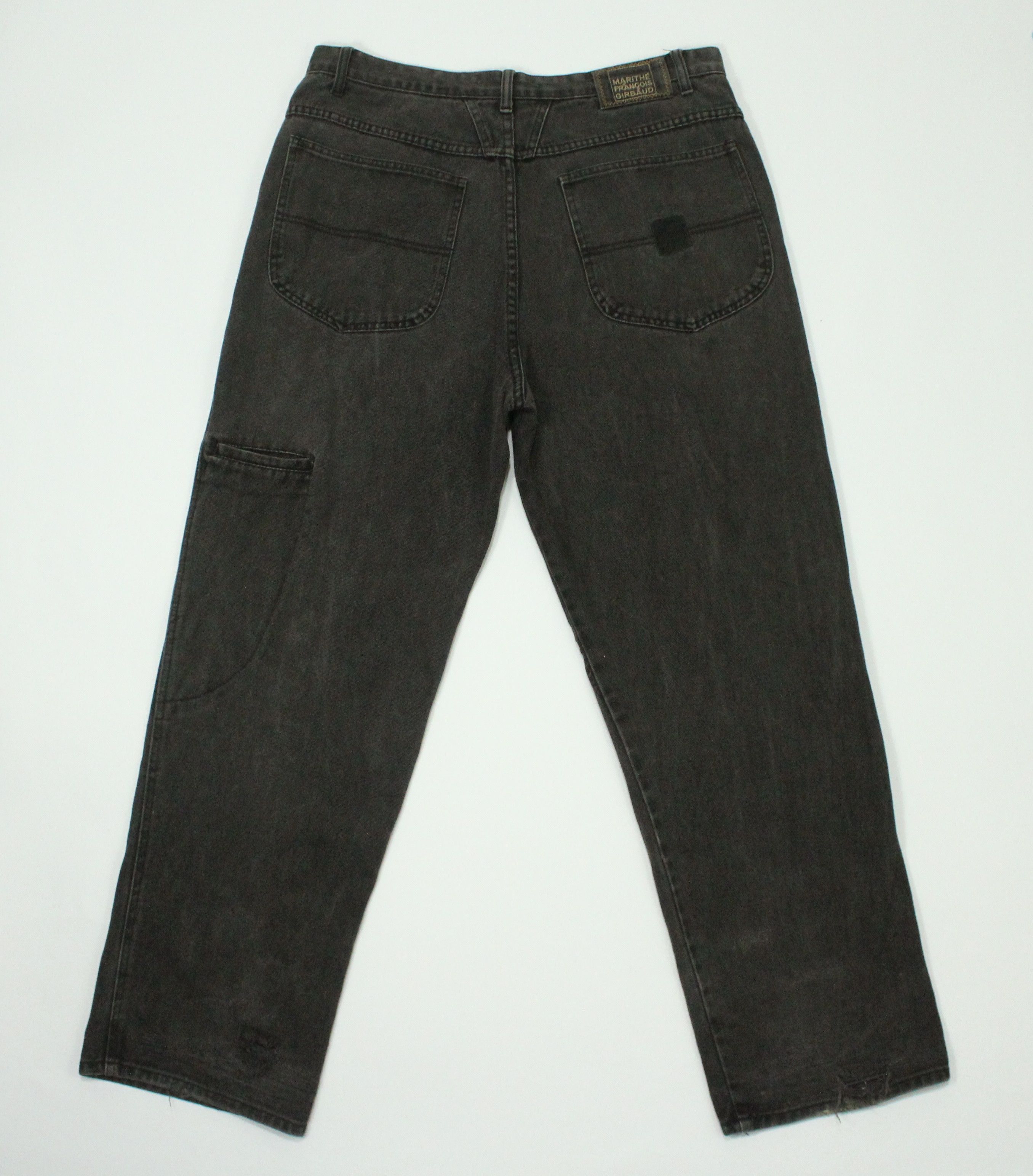 Marithe + Francois Girbaud Vintage MARITHE FRANCOIS GIRBAUD Denim Baggy Distressed Size US 36 / EU 52 - 15 Thumbnail