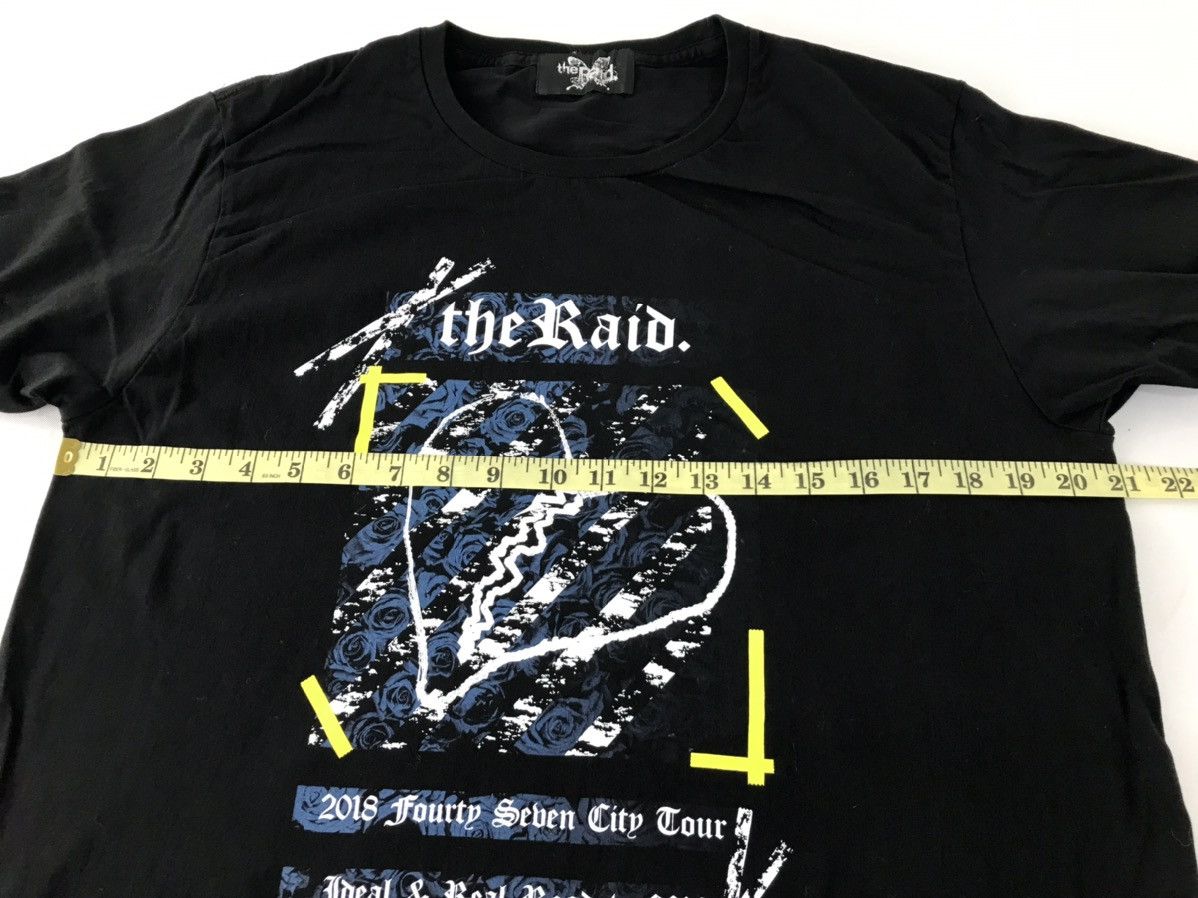Japanese Brand × Vintage The Raid Oneman Tour 2019 Japanese Band T-shirt Tape Logo Size US L / EU 52-54 / 3 - 7 Thumbnail