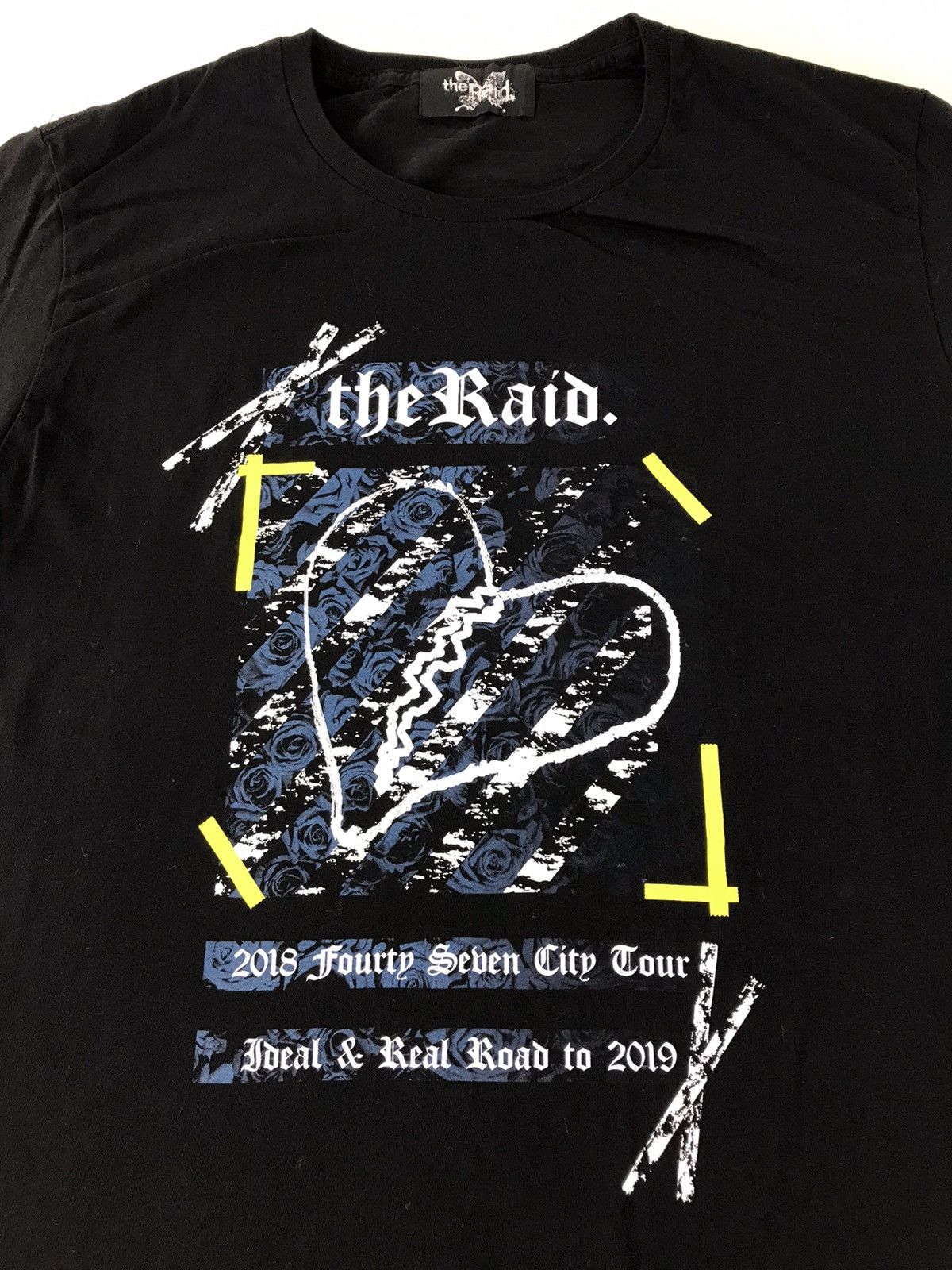 Japanese Brand × Vintage The Raid Oneman Tour 2019 Japanese Band T-shirt Tape Logo Size US L / EU 52-54 / 3 - 3 Thumbnail