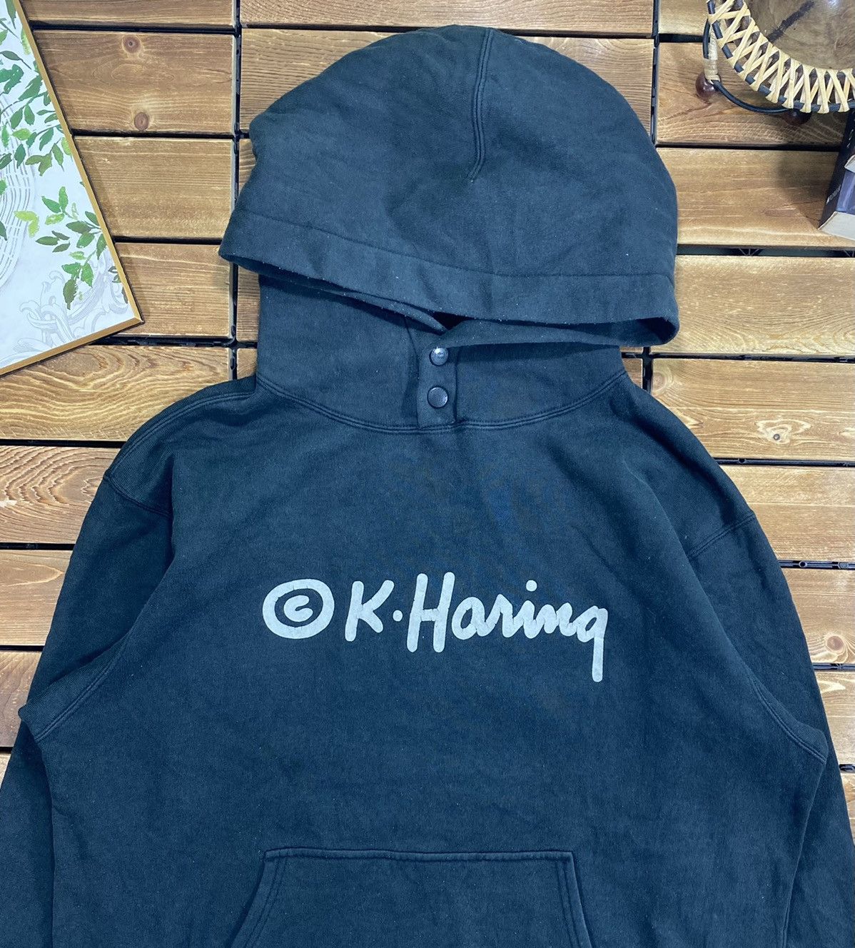 Keith Haring × Vintage Vintage Keith Haring Big Logo Spell Out Patch Size M Size US M / EU 48-50 / 2 - 7 Thumbnail