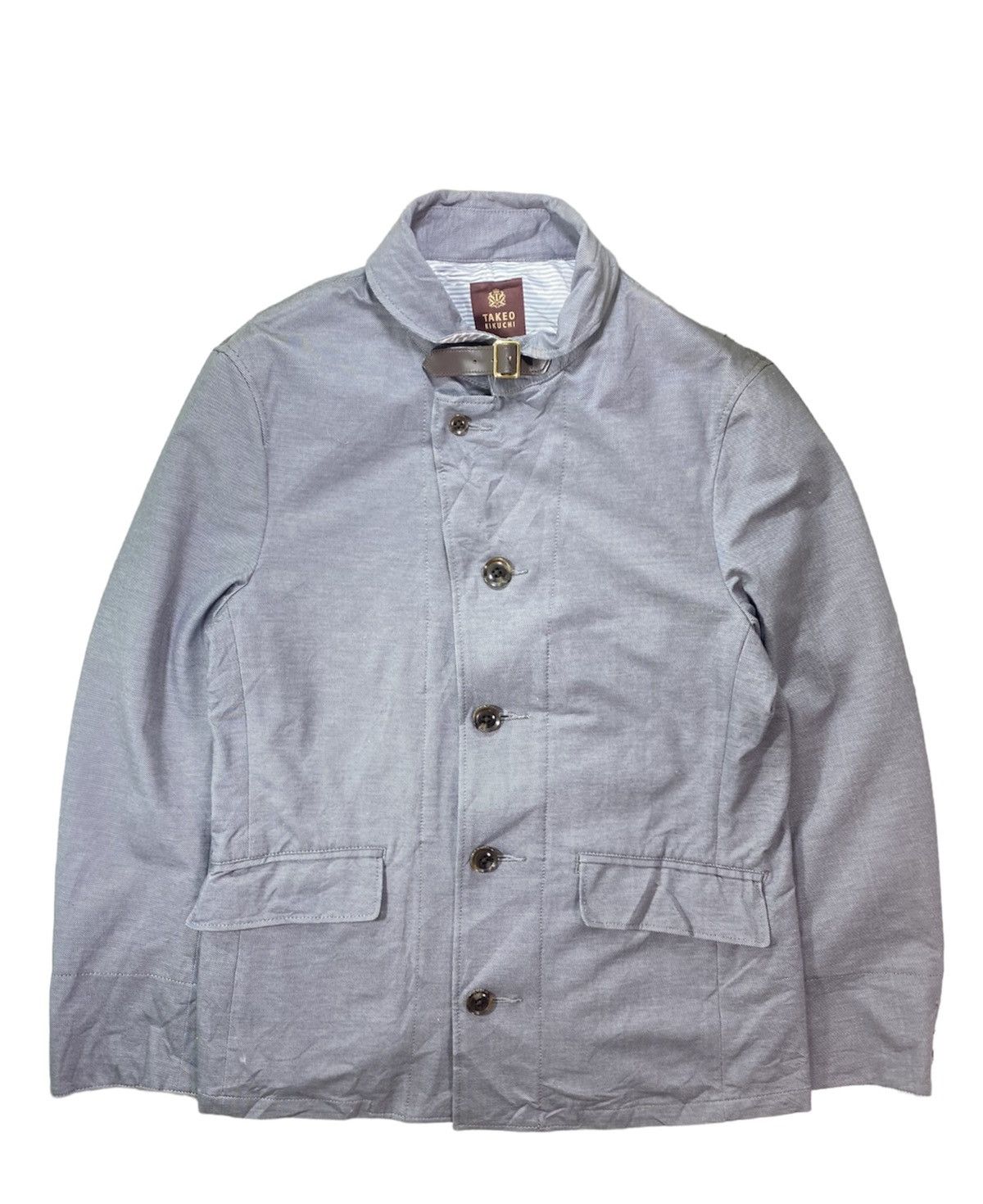Japanese Brand × Takeo Kikuchi × Vintage Vintage Takeo Kikuchi Japanese Brand Casual Jacket Size M Size US M / EU 48-50 / 2 - 1 Thumbnail