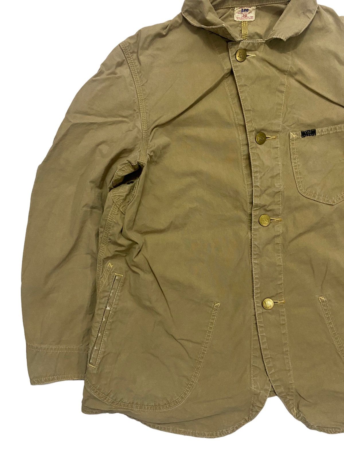 Lee × Vintage 70s🔥 Lee Union Made Overshirt Work Jacket Size US M / EU 48-50 / 2 - 2 Thumbnail