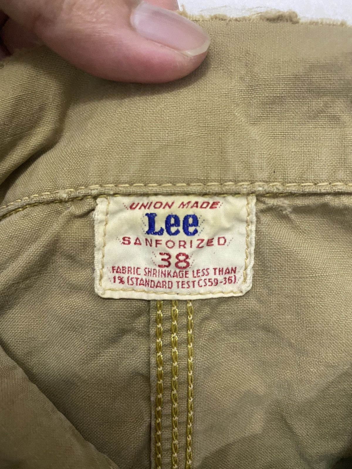Lee × Vintage 70s🔥 Lee Union Made Overshirt Work Jacket Size US M / EU 48-50 / 2 - 7 Thumbnail