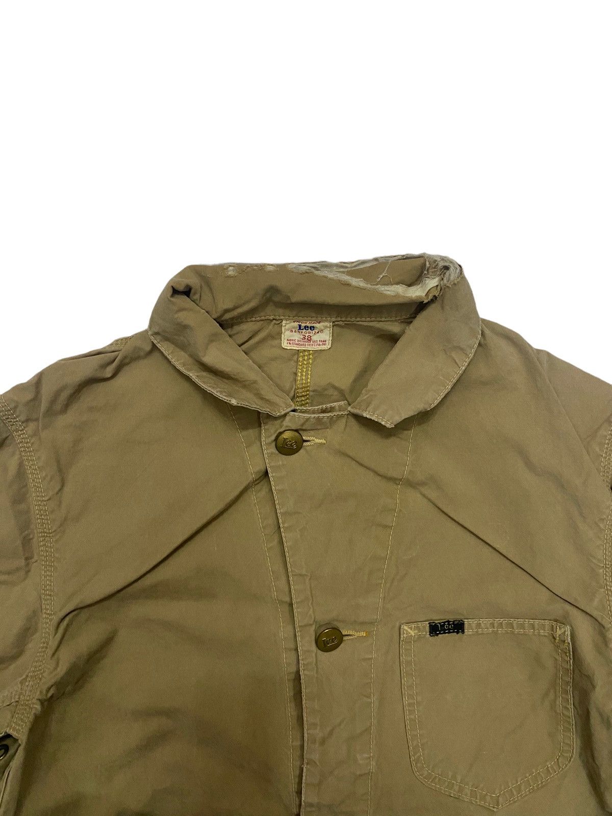 Lee × Vintage 70s🔥 Lee Union Made Overshirt Work Jacket Size US M / EU 48-50 / 2 - 4 Thumbnail
