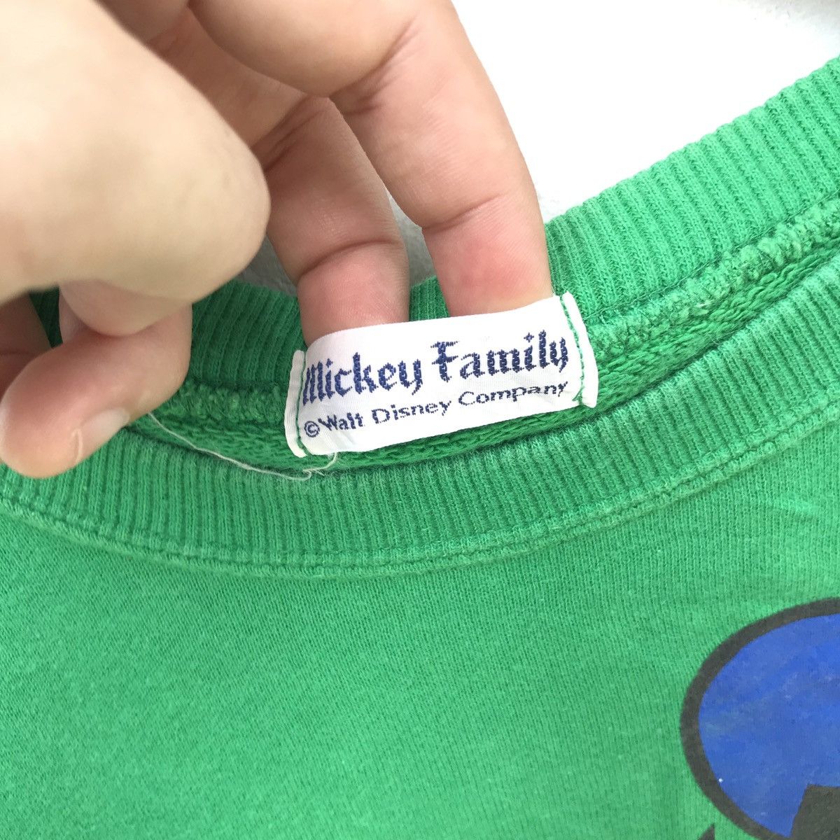 Disney × Vintage Vintage Donald Duck Sweatshirt Big Logo Spell Out Disney Size US M / EU 48-50 / 2 - 4 Thumbnail