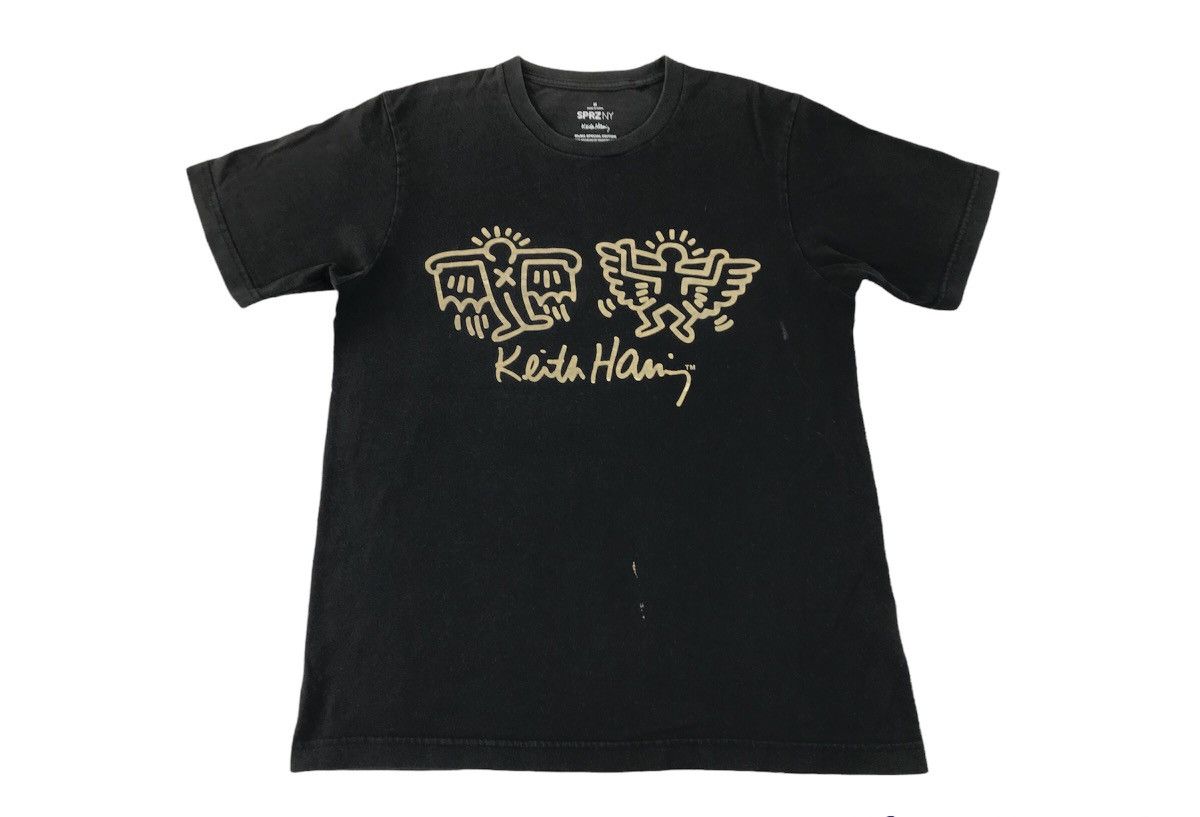 Designer × Keith Haring SPRZNY Keith Haring Flying Man Evil Graphic Box Logo Print Size US M / EU 48-50 / 2 - 1 Thumbnail