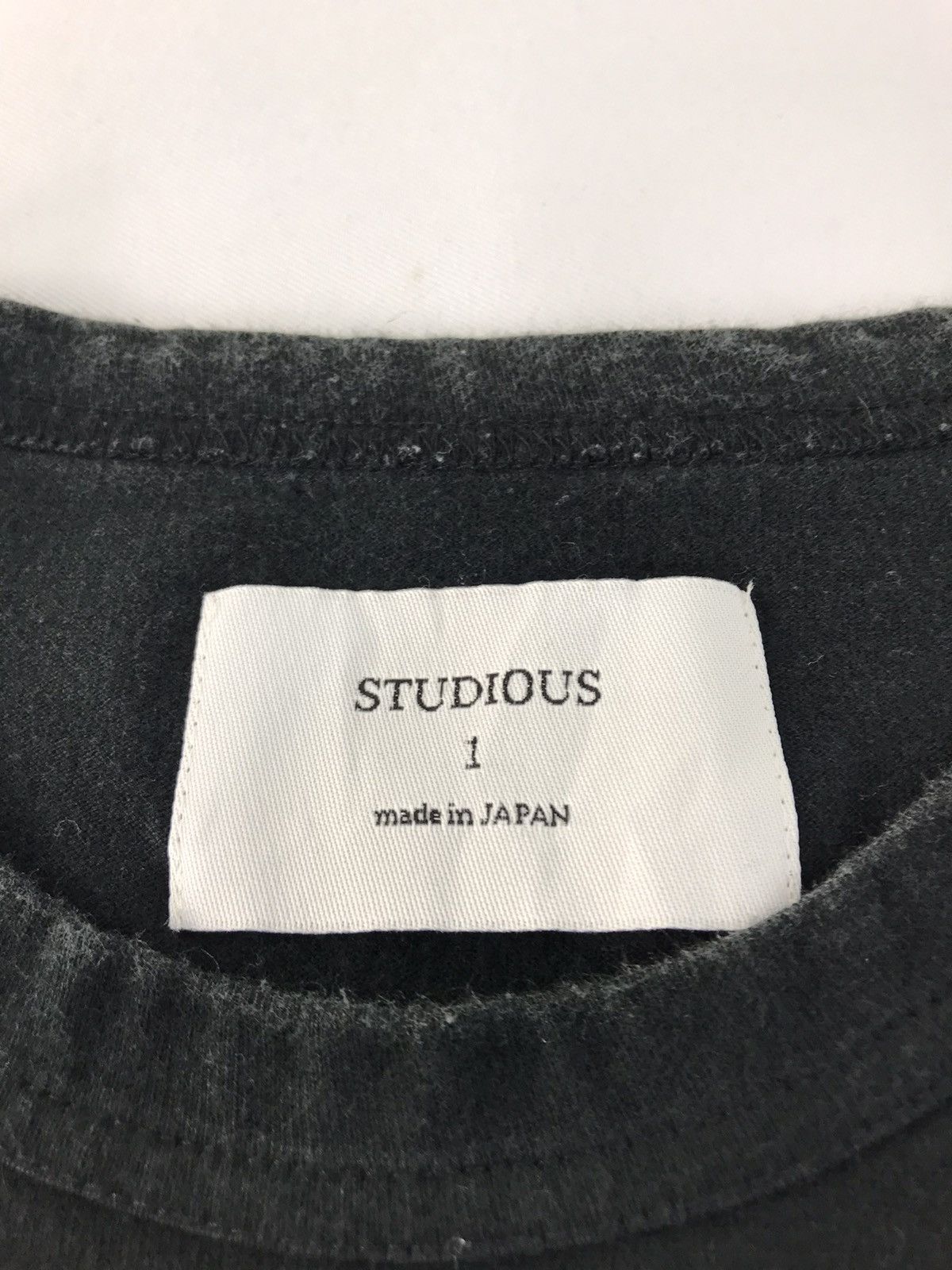 STUDIOUS × Yohji Yamamoto Studious Minimalist Single Pocket Unisex Tee Designer Japan Size US S / EU 44-46 / 1 - 3 Thumbnail
