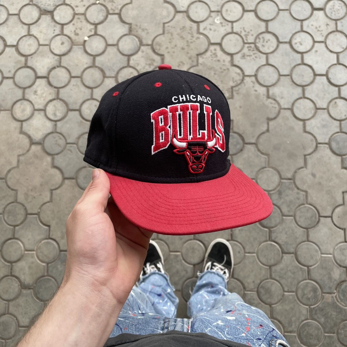 Vintage Vintage 90s Chicago Bulls NBA Snapback Cap Streetwear OS Size ONE SIZE - 2 Thumbnail