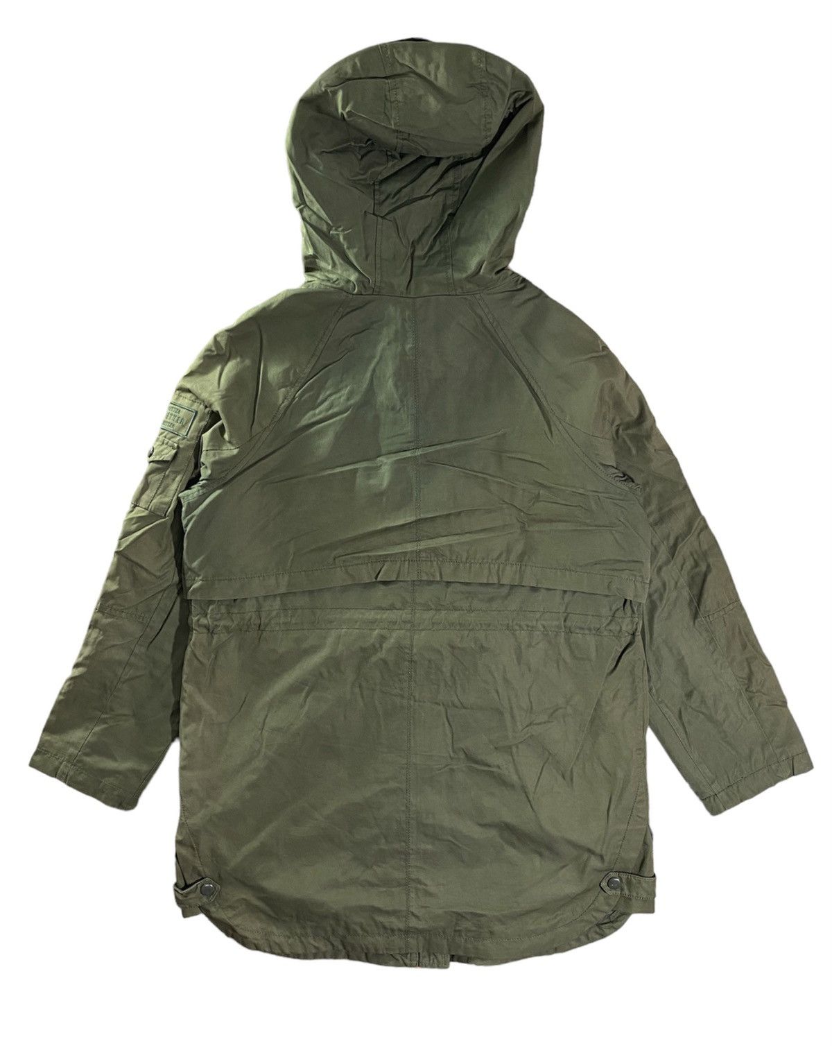 Japanese Brand × Vintage Vintage Japanese Brand Military Design Parka Long Jacket M Size US M / EU 48-50 / 2 - 2 Thumbnail