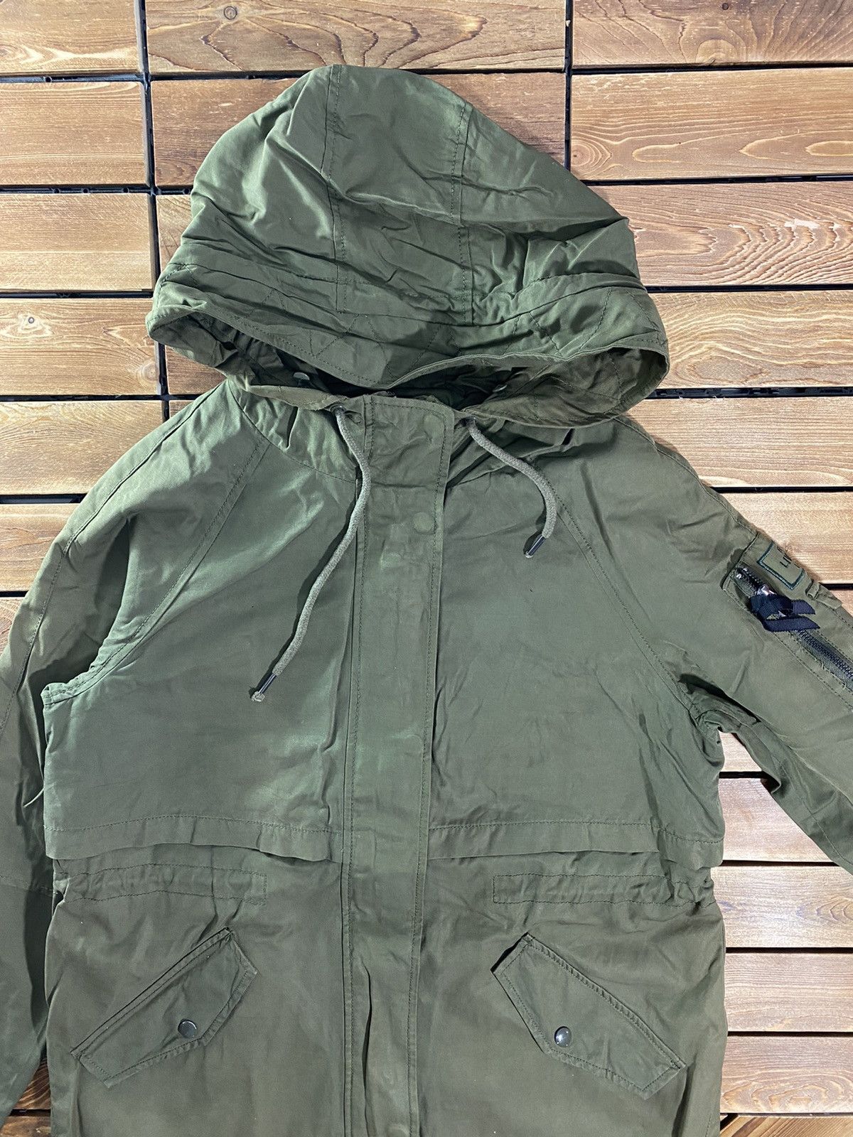 Japanese Brand × Vintage Vintage Japanese Brand Military Design Parka Long Jacket M Size US M / EU 48-50 / 2 - 5 Thumbnail