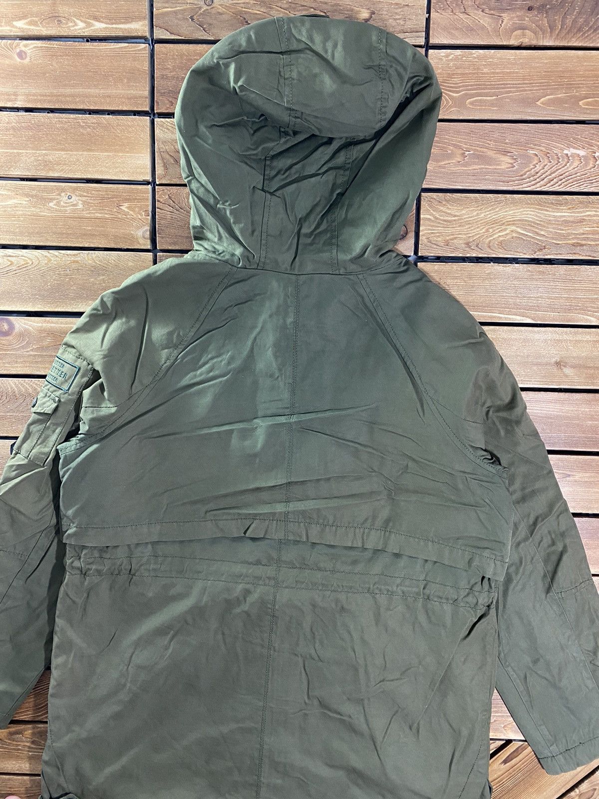 Japanese Brand × Vintage Vintage Japanese Brand Military Design Parka Long Jacket M Size US M / EU 48-50 / 2 - 7 Thumbnail