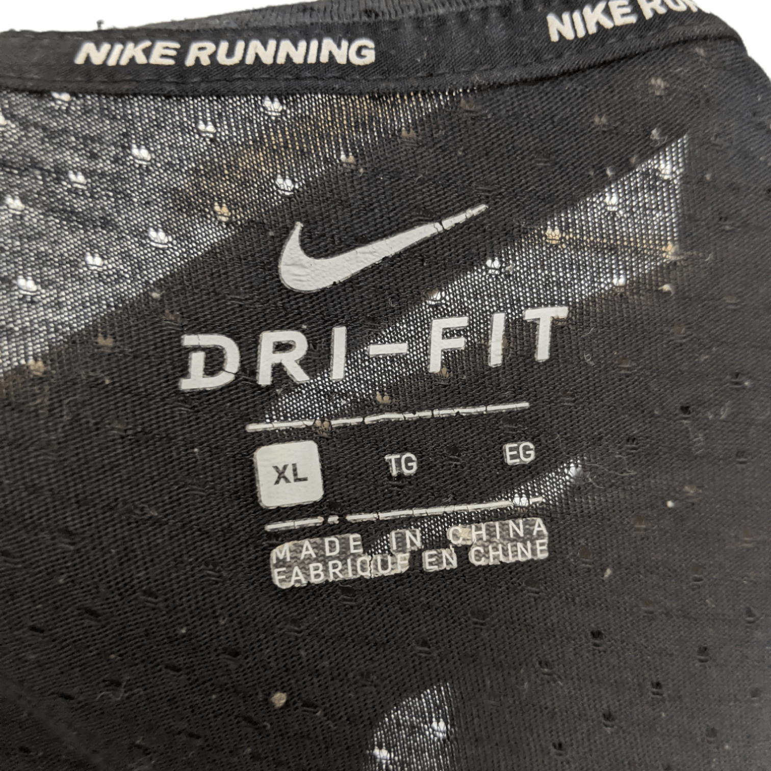 Nike NIKE Running Dri Fit T-Shirt Size US XL / EU 56 / 4 - 7 Thumbnail