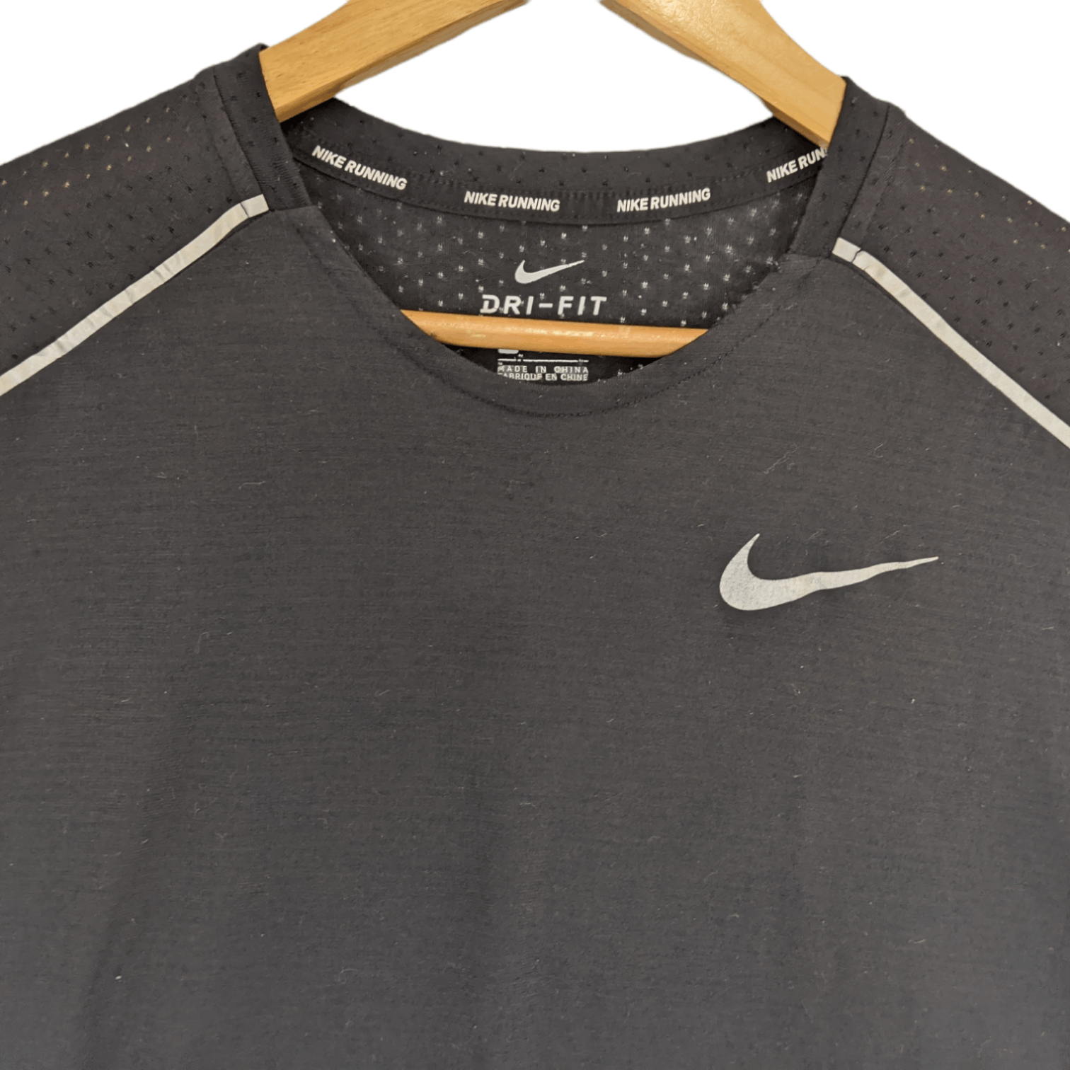 Nike NIKE Running Dri Fit T-Shirt Size US XL / EU 56 / 4 - 4 Thumbnail
