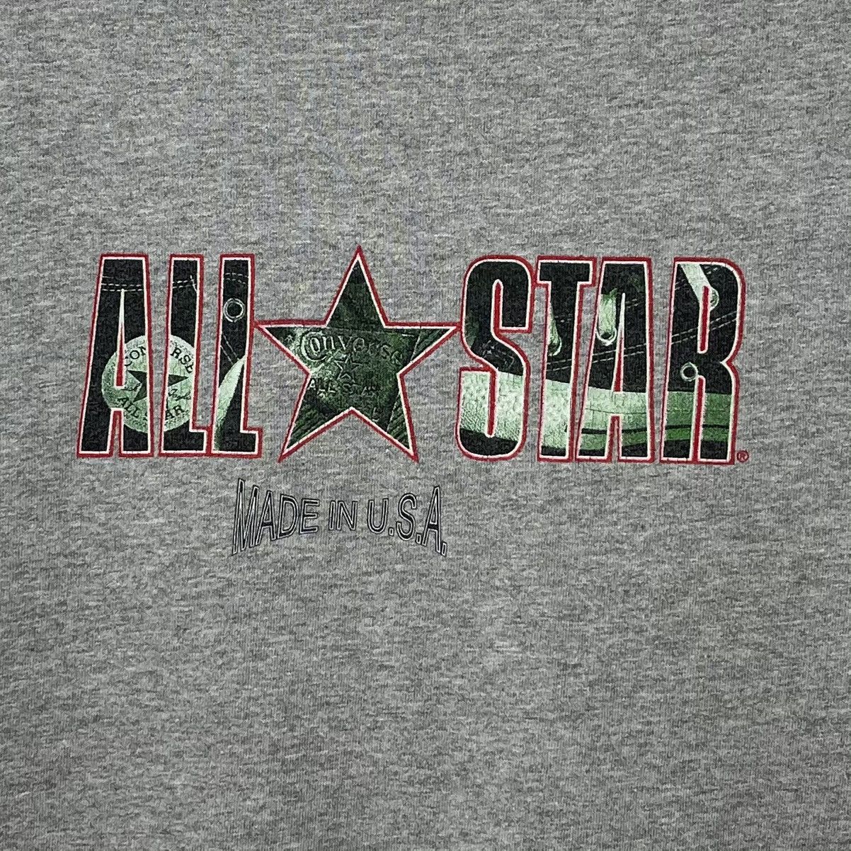 Converse × Vintage Converse All Star Vintage 90s T-Shirt Single Stitch Size US L / EU 52-54 / 3 - 2 Thumbnail