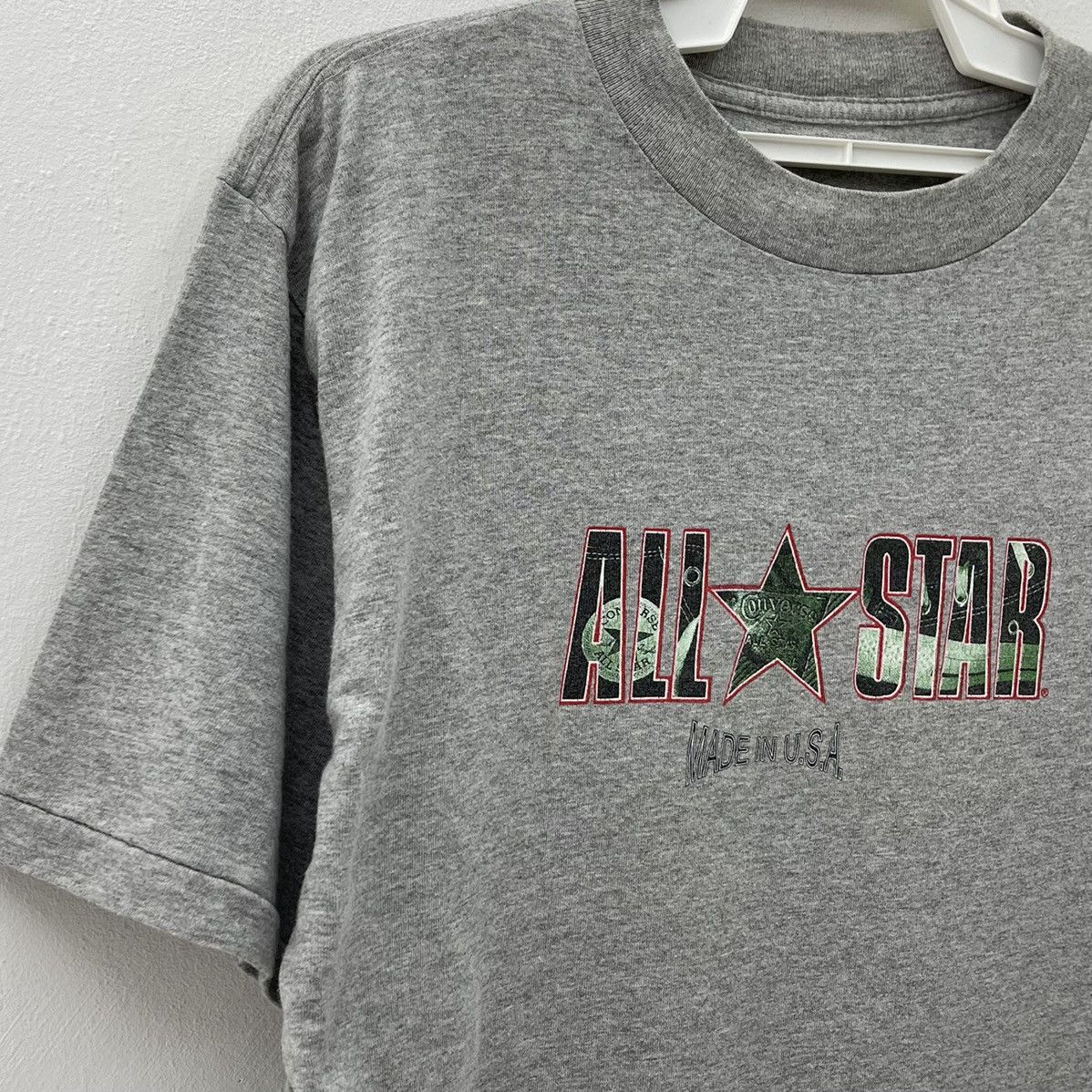 Converse × Vintage Converse All Star Vintage 90s T-Shirt Single Stitch Size US L / EU 52-54 / 3 - 3 Thumbnail