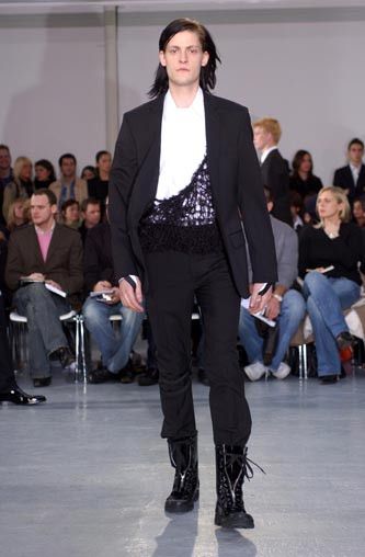 Helmut Lang GRAIL! FW2003 Runway strap jumper.Like Rick Owens. Size US L / EU 52-54 / 3 - 2 Thumbnail