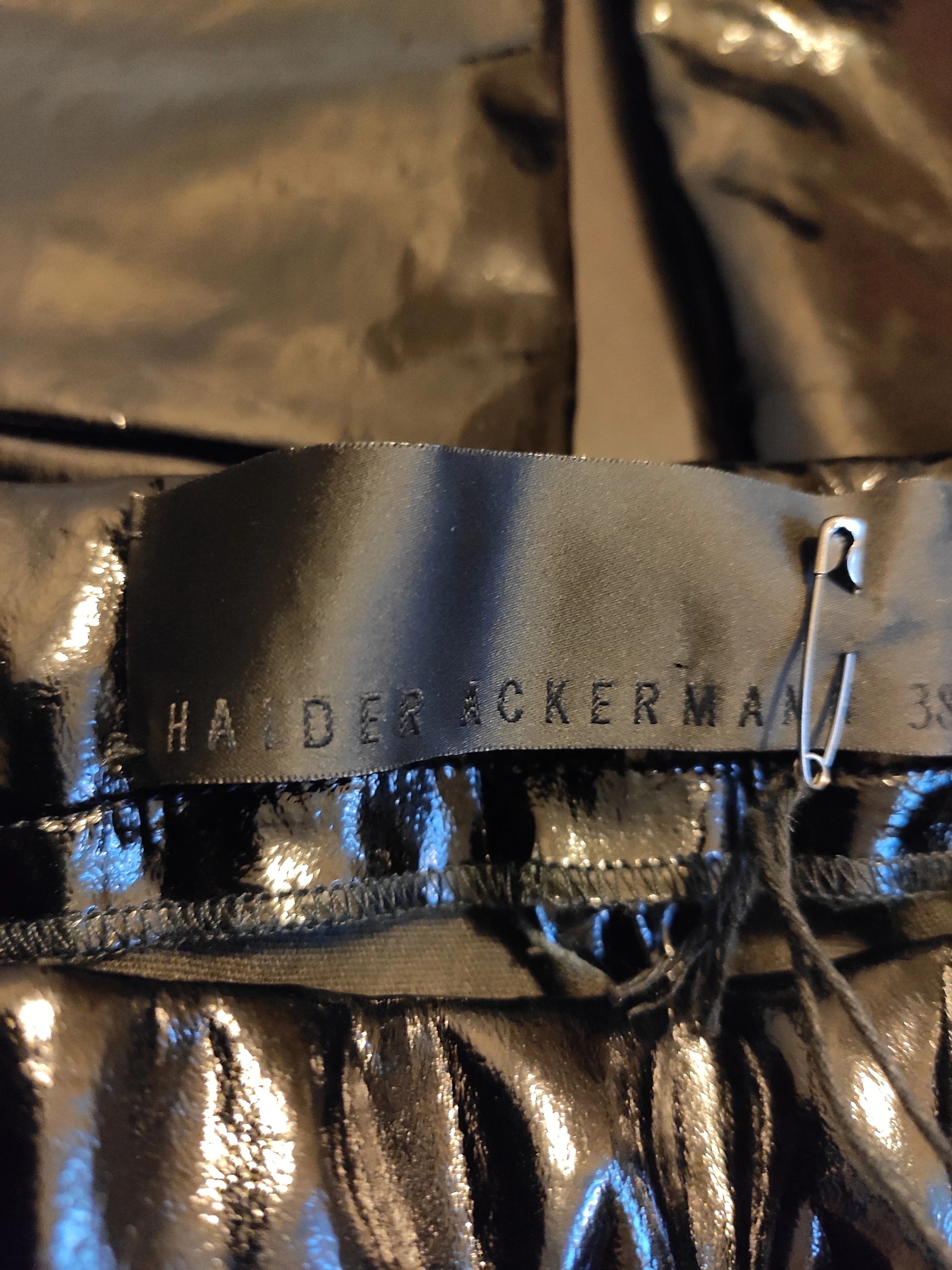 Haider Ackermann NEW! Galathus leather leggings.Like Rick Owens or Devoa Size 26" / US 2 / IT 38 - 7 Thumbnail