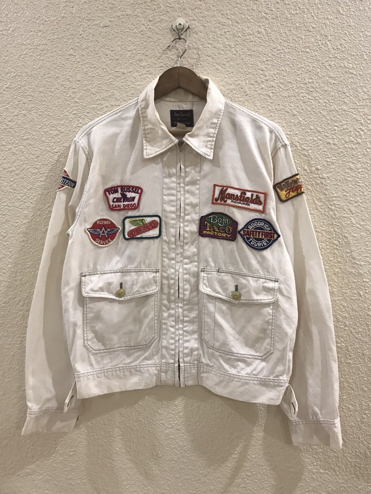Vintage ✨Style Eyes & Co zipper worker jacket Size US M / EU 48-50 / 2 - 1 Thumbnail