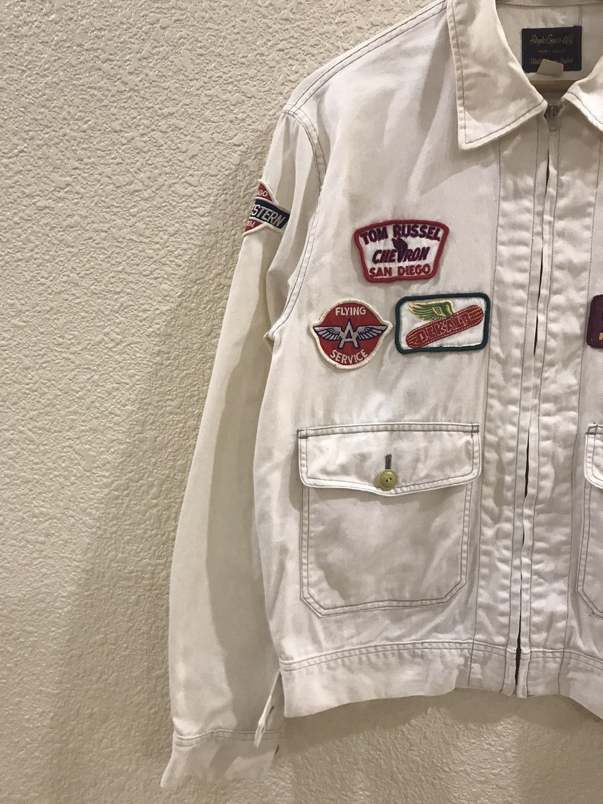 Vintage ✨Style Eyes & Co zipper worker jacket Size US M / EU 48-50 / 2 - 4 Thumbnail