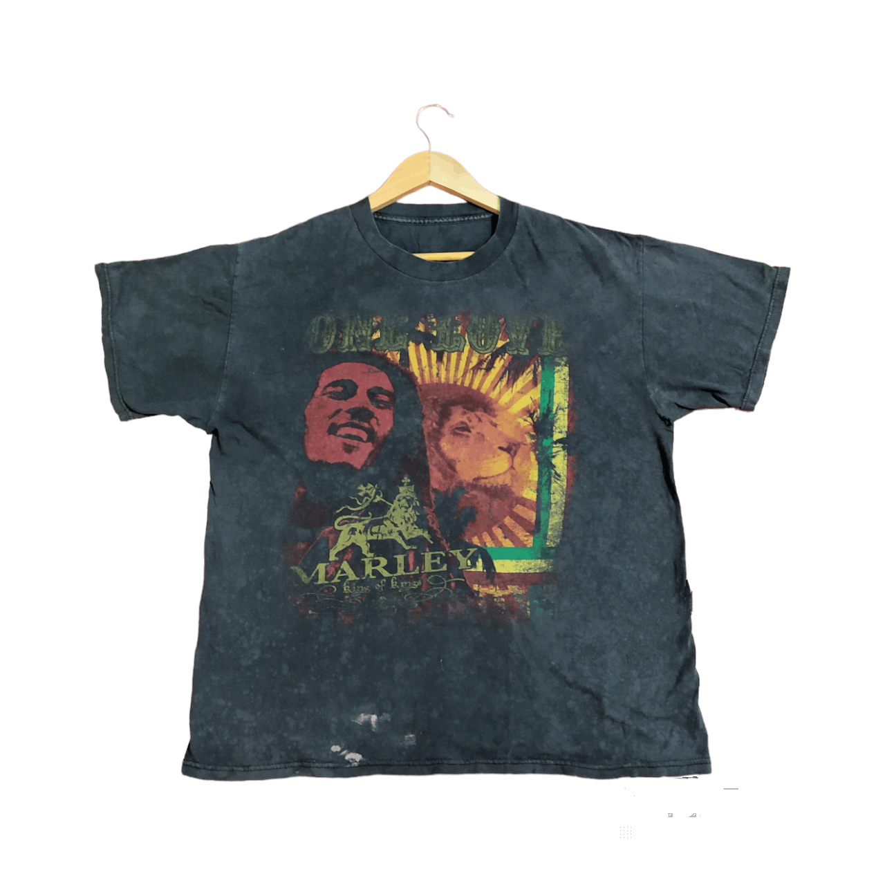 Band Tees Bob Marley Distressed Tshirt Size US L / EU 52-54 / 3 - 1 Thumbnail