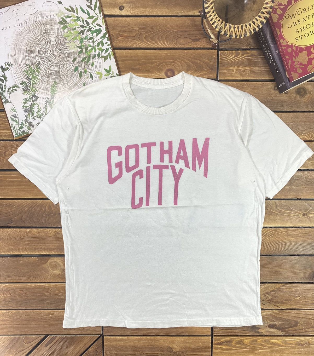 Japanese Brand × Vintage Vintage Japanese Brand Gotham City Big Logo Size L Size US L / EU 52-54 / 3 - 2 Thumbnail