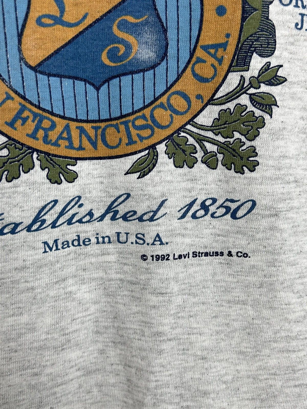 Levi's 90s Vintage Levi's 1992 Licensed Single Stitch T-Shirt Size US XL / EU 56 / 4 - 3 Thumbnail