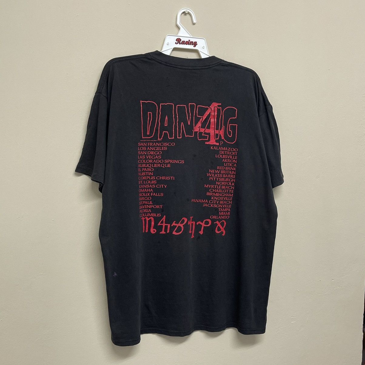 Band Tees × Vintage Danzig Vintage 1994 T-Shirt Little Whip Misfits Glenn Danzig Size US XL / EU 56 / 4 - 6 Thumbnail
