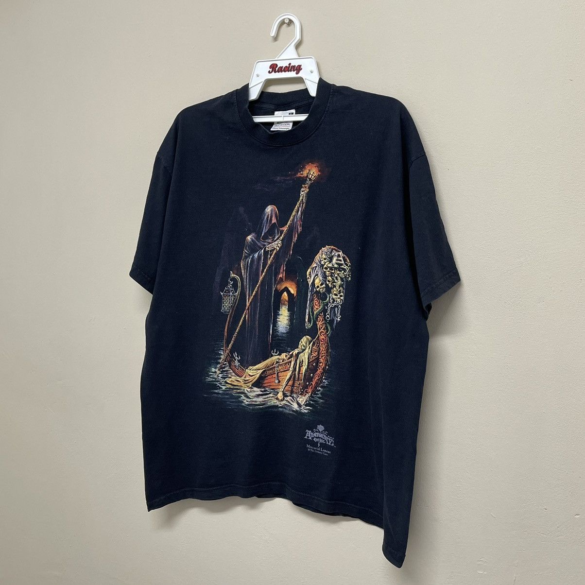 Vintage Brian Moser Vs The Grim Reaper Vintage Alchemy Gothic Site Size US XL / EU 56 / 4 - 7 Thumbnail
