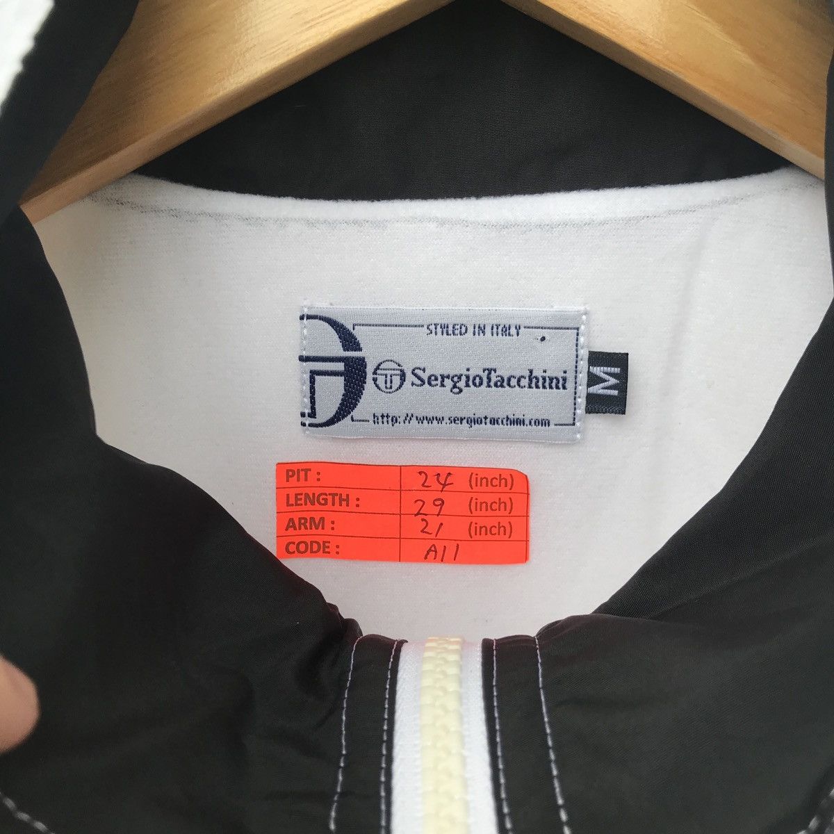 Sergio Tacchini × Vintage Vintage Sergio Tacchini Sweatshirt Logo Spell Out Size US M / EU 48-50 / 2 - 4 Thumbnail