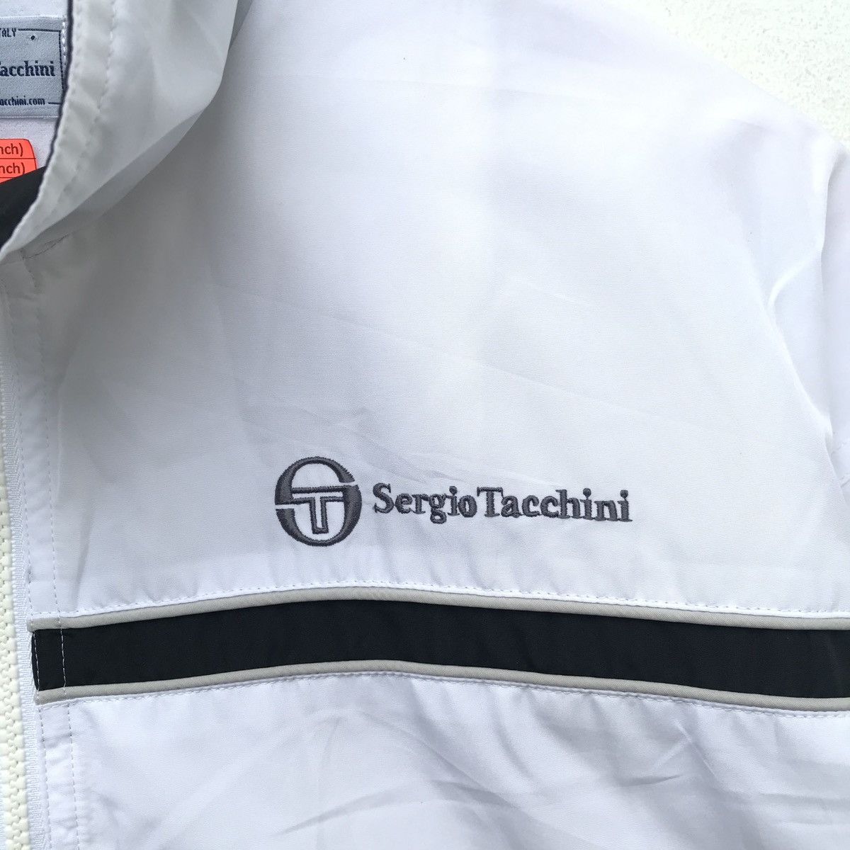 Sergio Tacchini × Vintage Vintage Sergio Tacchini Sweatshirt Logo Spell Out Size US M / EU 48-50 / 2 - 3 Thumbnail