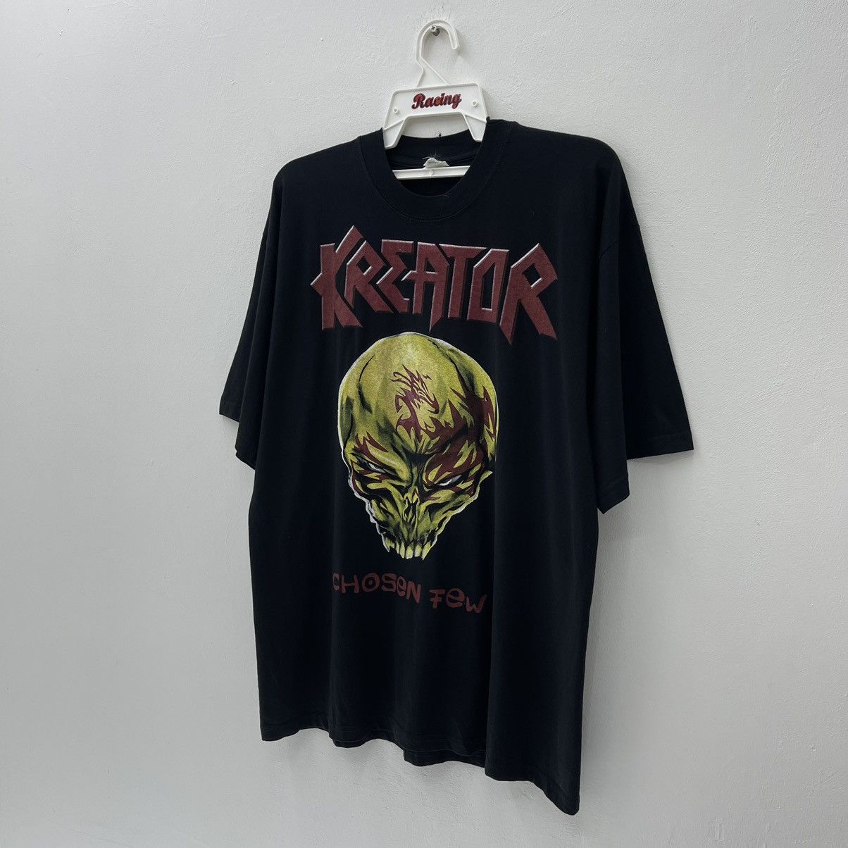 Band Tees Vintage 90s KREATOR Thrash Metal Band Chosen Few Size US L / EU 52-54 / 3 - 3 Thumbnail