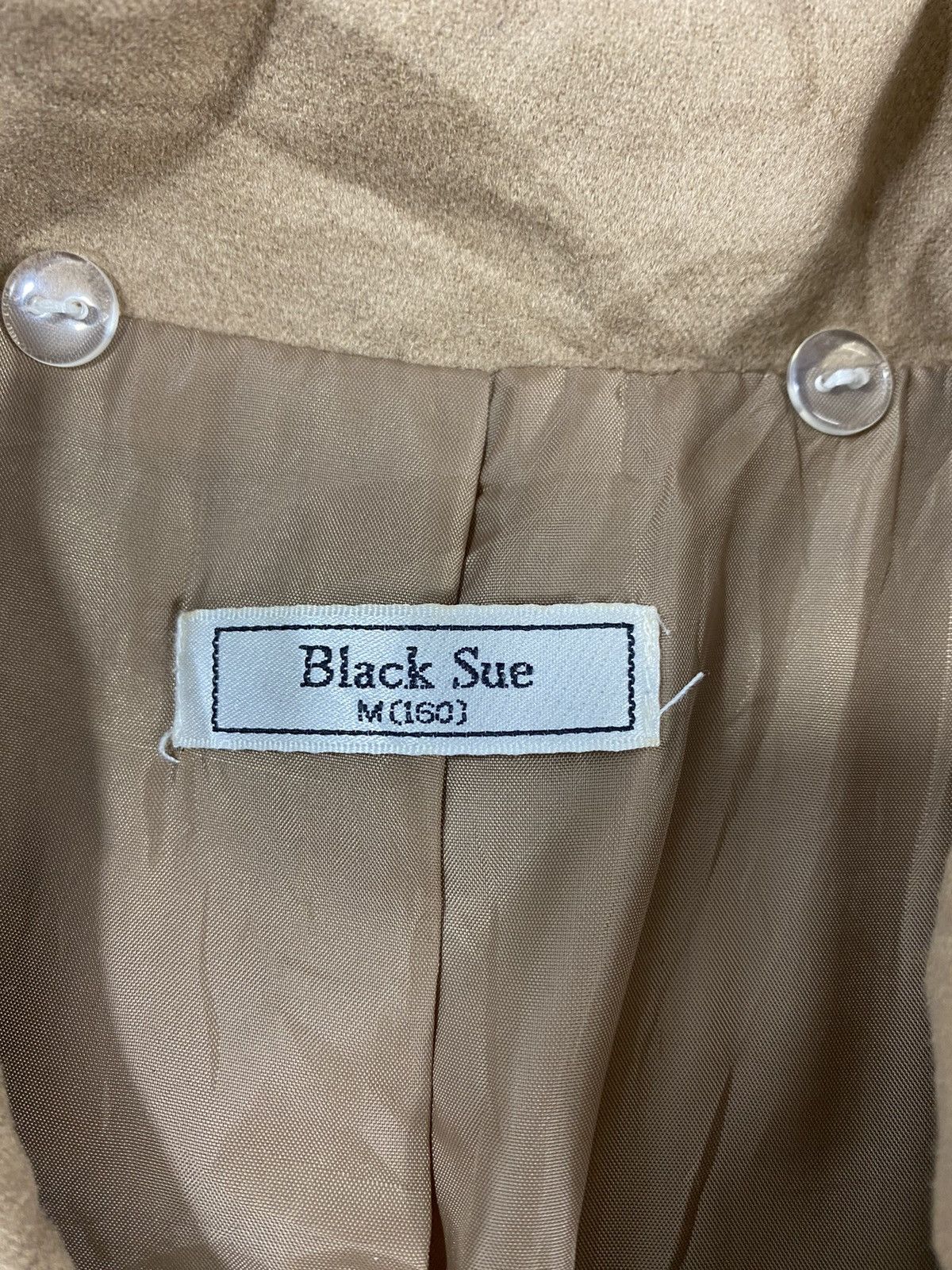 Japanese Brand × Vintage Vintage Black Sue Japanese Brand Punk Style Zip Size M Size M / US 6-8 / IT 42-44 - 7 Thumbnail