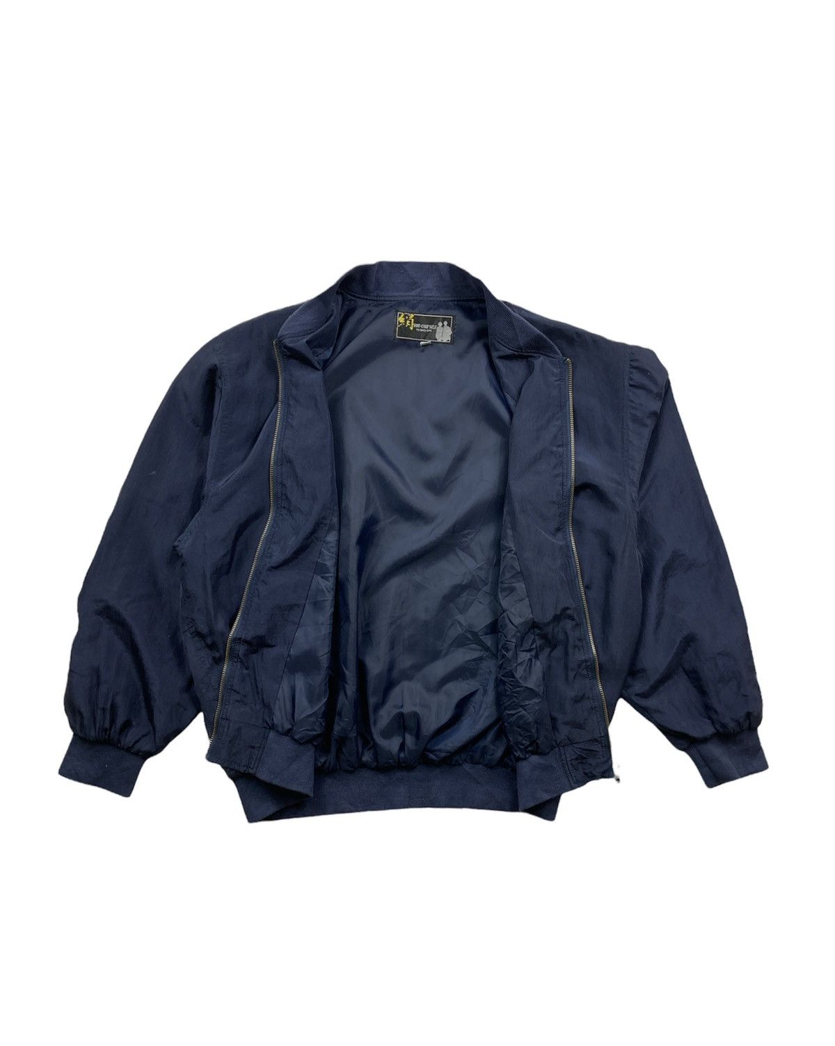 Japanese Brand × Vintage Vintage 80s 90s Silk Japanese Brand Silk Bomber Style Jacket Size US M / EU 48-50 / 2 - 3 Thumbnail
