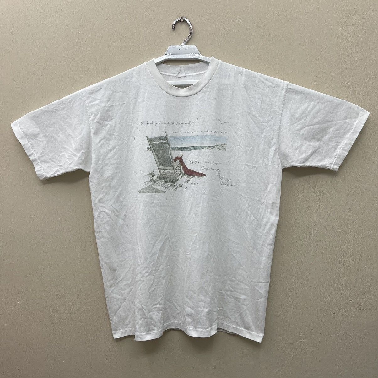 Beauty Beast × Vintage Vintage 90s T-Shirt Arts Uniq Impulse Inc Single Stitch Size US XXL / EU 58 / 5 - 1 Thumbnail