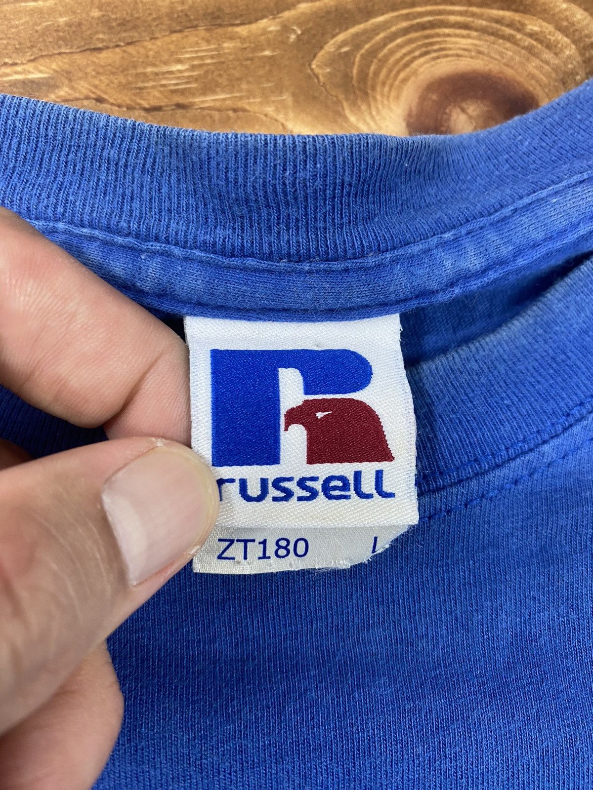 Russell Athletic × Sports Specialties × Vintage Vintage Volvo Bjorn Van Trappen Tees Size L Size US L / EU 52-54 / 3 - 6 Thumbnail