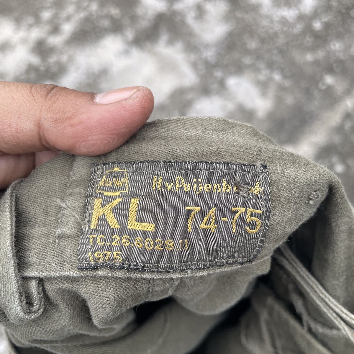 Vintage Vintage 70s Military Trousers Cargo Pants Size US 29 - 5 Thumbnail