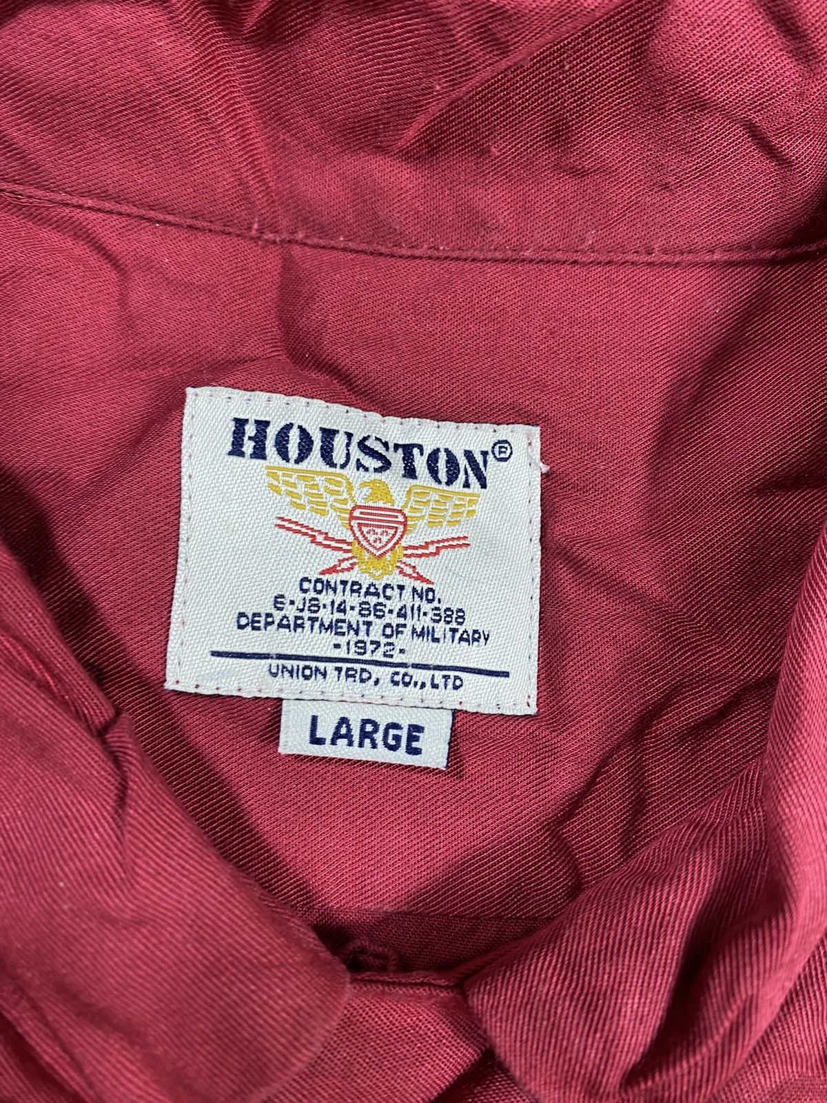 Japanese Brand × Vintage Vintage Houston Double Pocket Button Up Size L Size US L / EU 52-54 / 3 - 4 Thumbnail