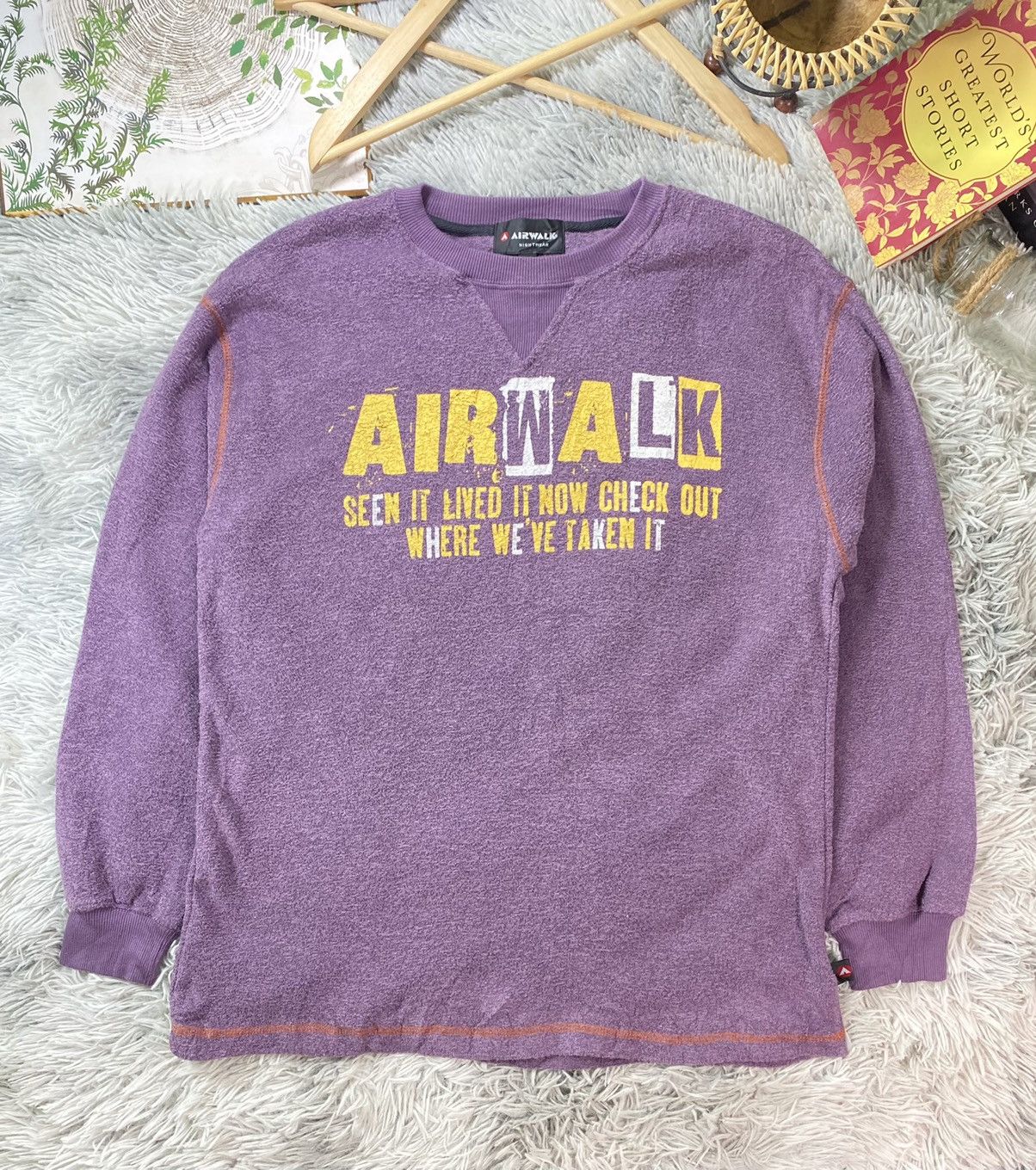 Airwalk × Vintage Vintage Airwalk Nightwear Skategang Street Fashion Size L Size US L / EU 52-54 / 3 - 2 Thumbnail